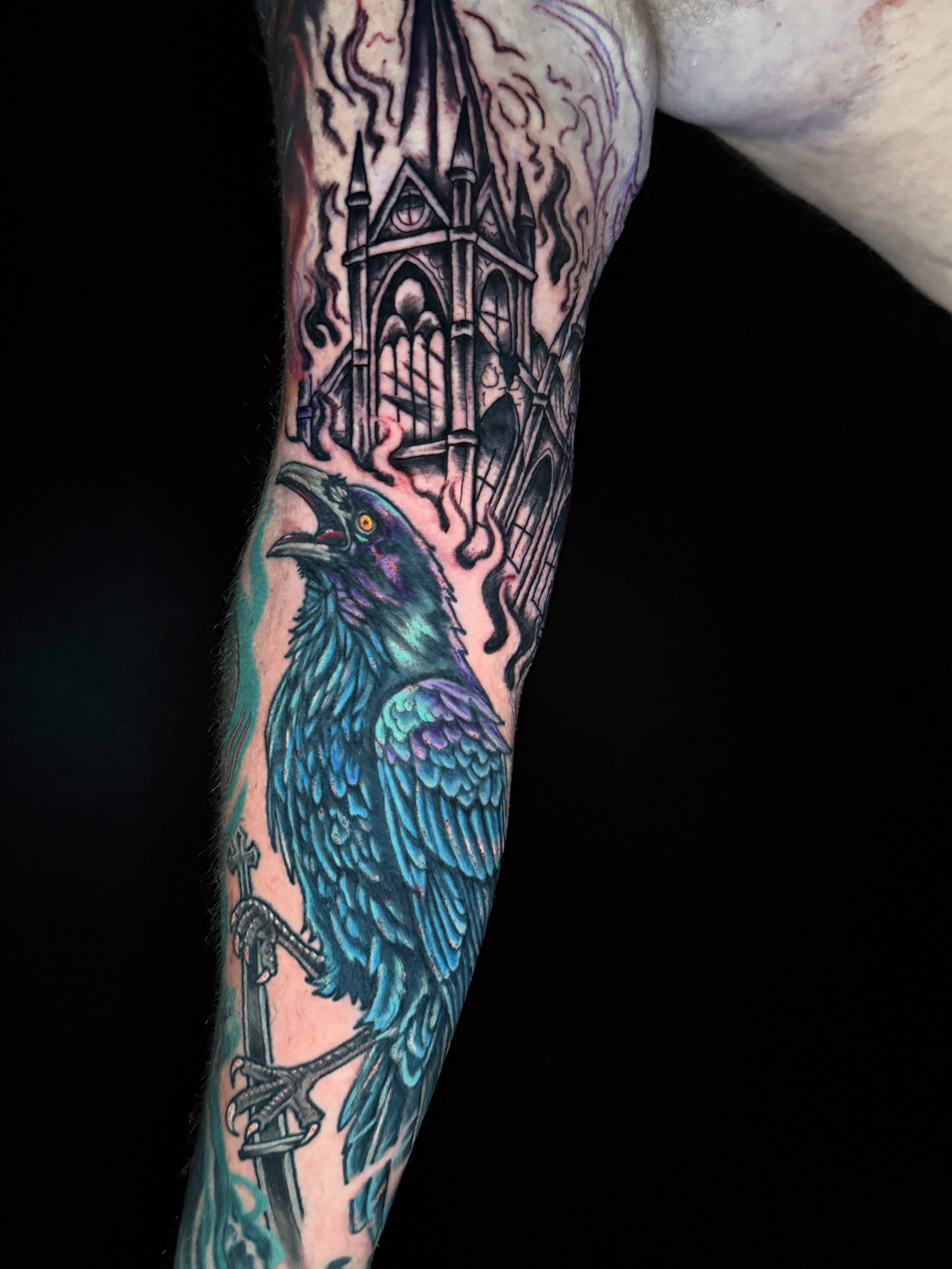 Tattoo by @tattoohabit — neo_traditional, dark_realism