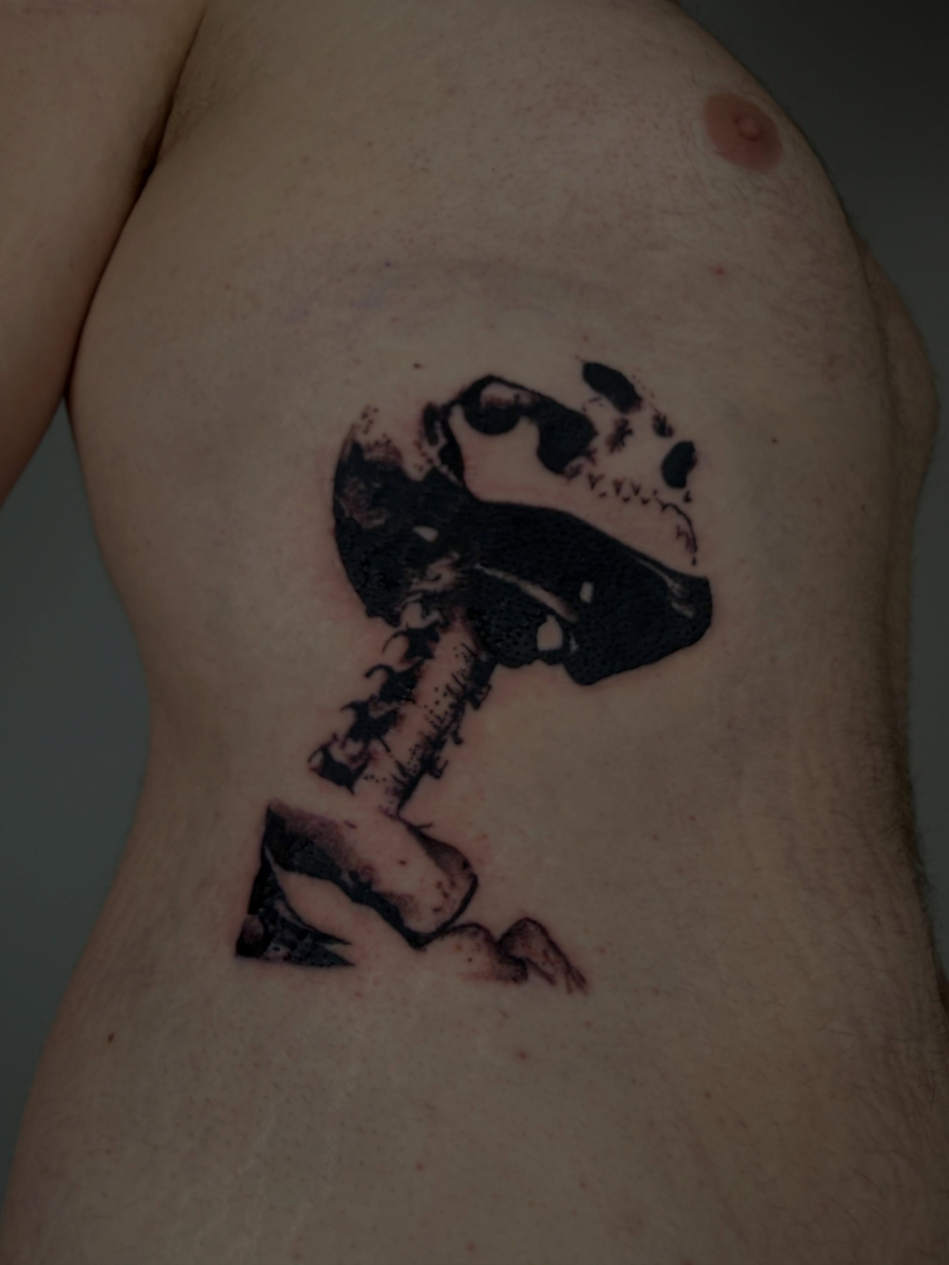 Tattoo by @greenwood.tattoo — dotwork