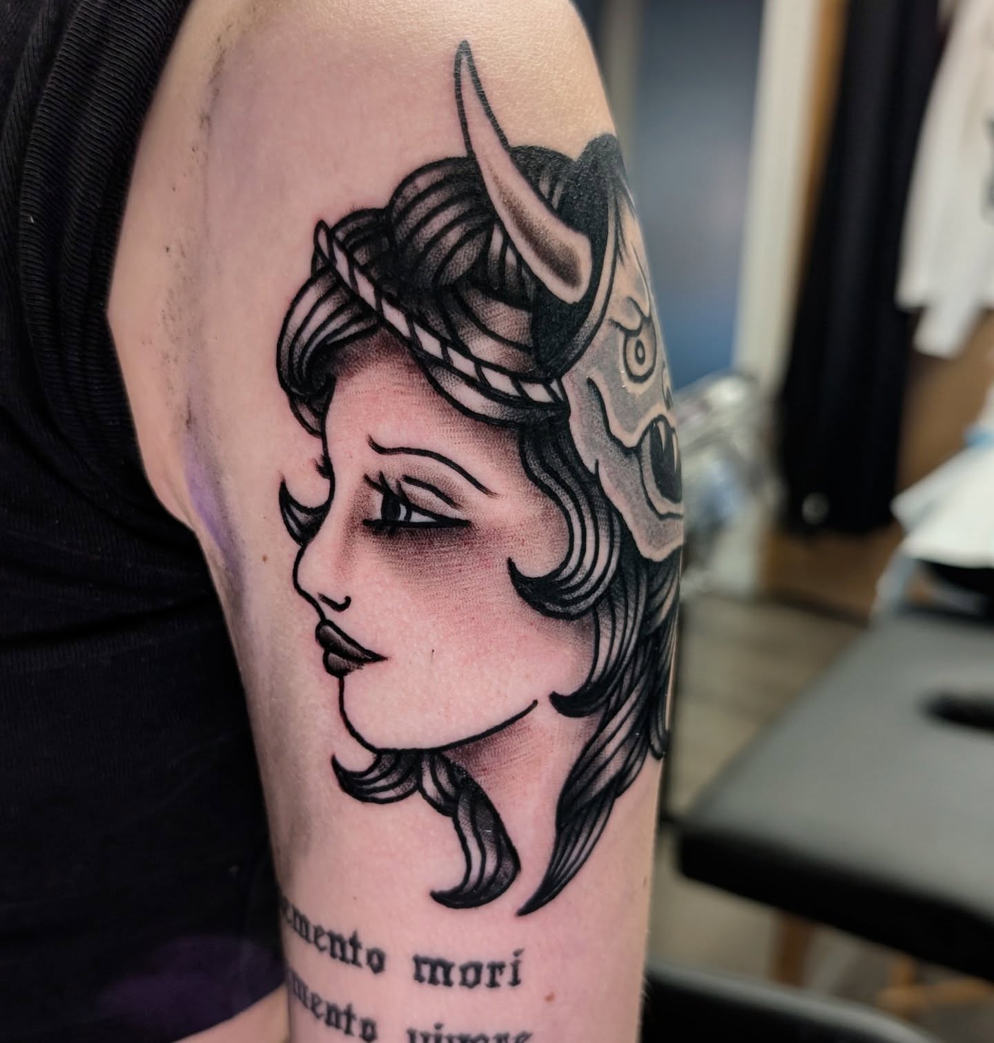 Tattoo by Erik O'Steen, Medford, Massachusetts