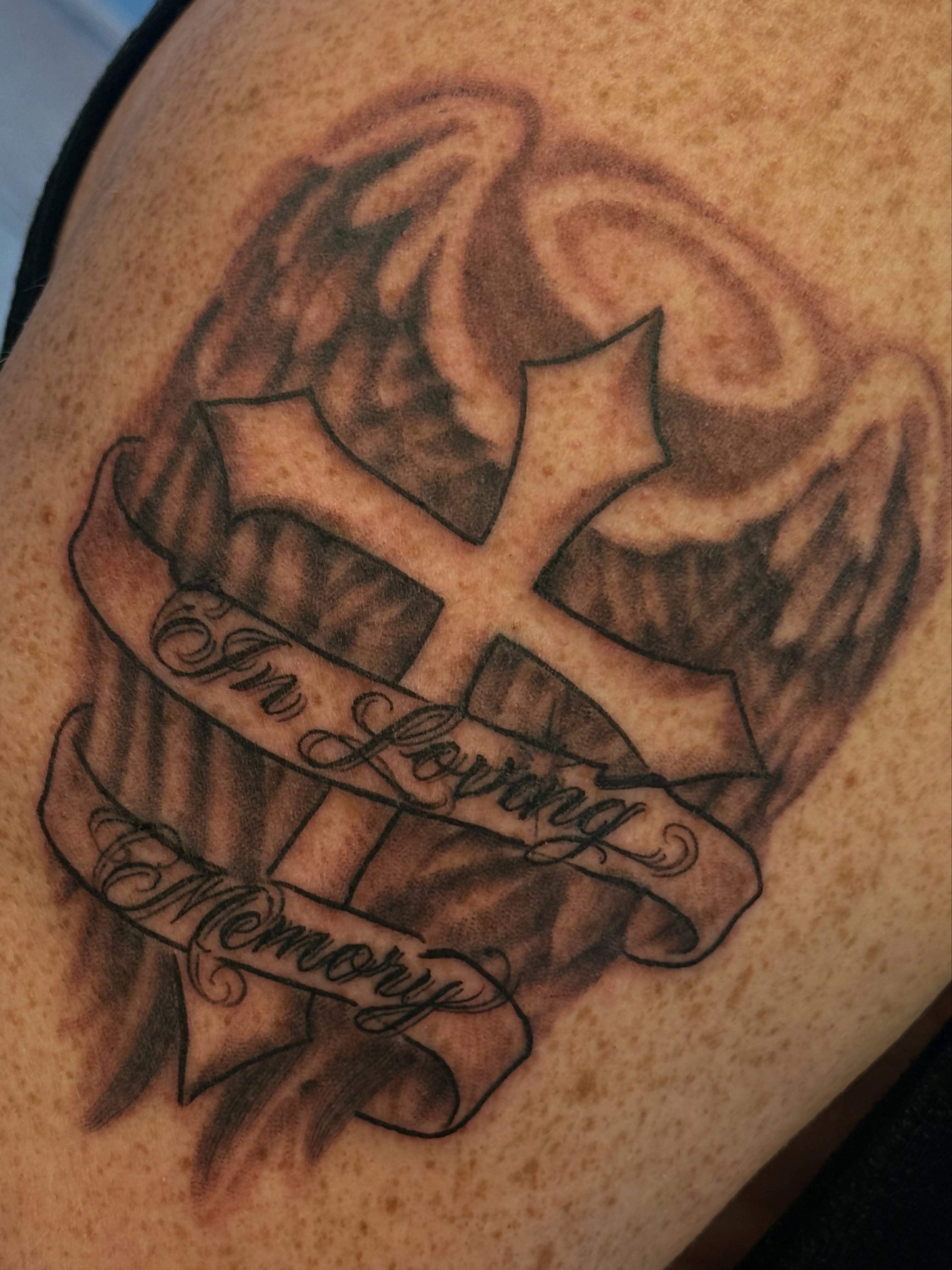 Tattoo by @inkbyjpmf β black_and_grey