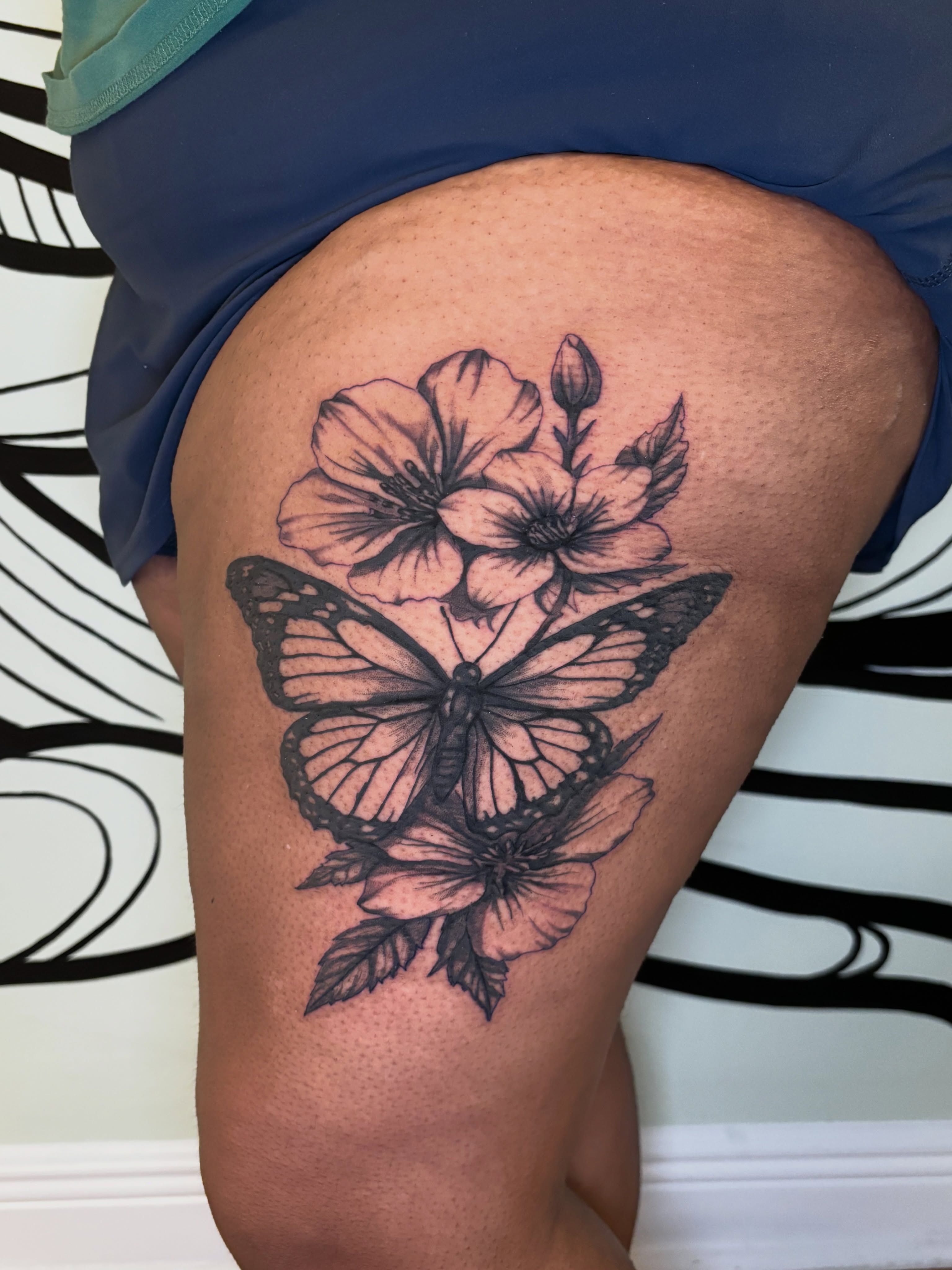 Tattoo by @_fergie_ferg — black_and_grey