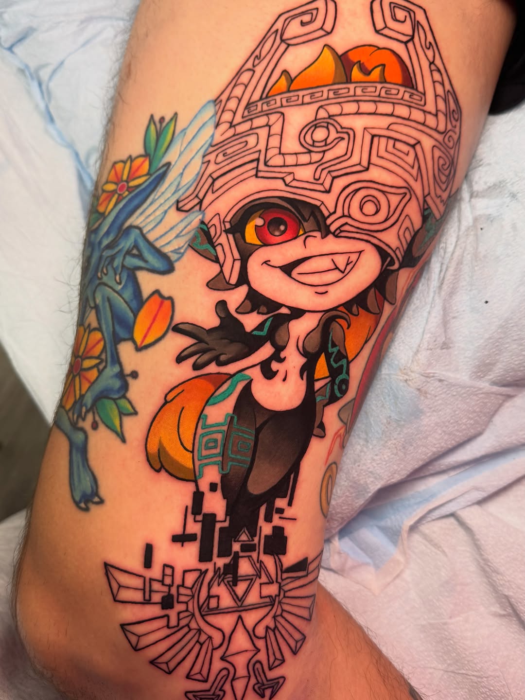 Tattoo by @toothjuice_ — new_school, anime