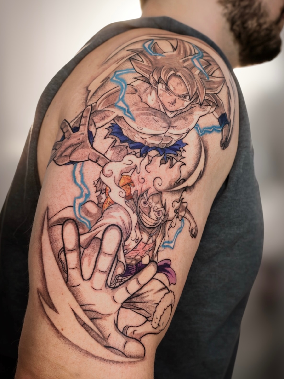 Tattoo by @milenamano.tattoo — anime