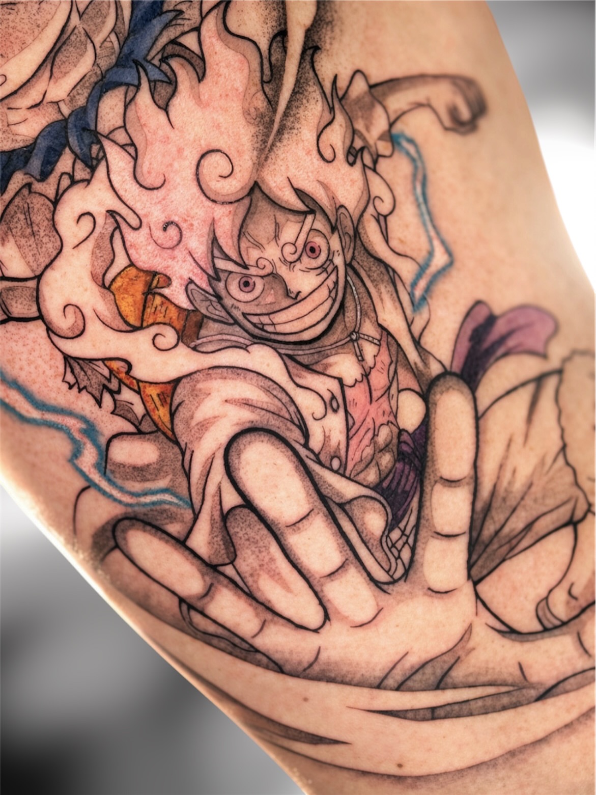 Tattoo by @milenamano.tattoo — anime