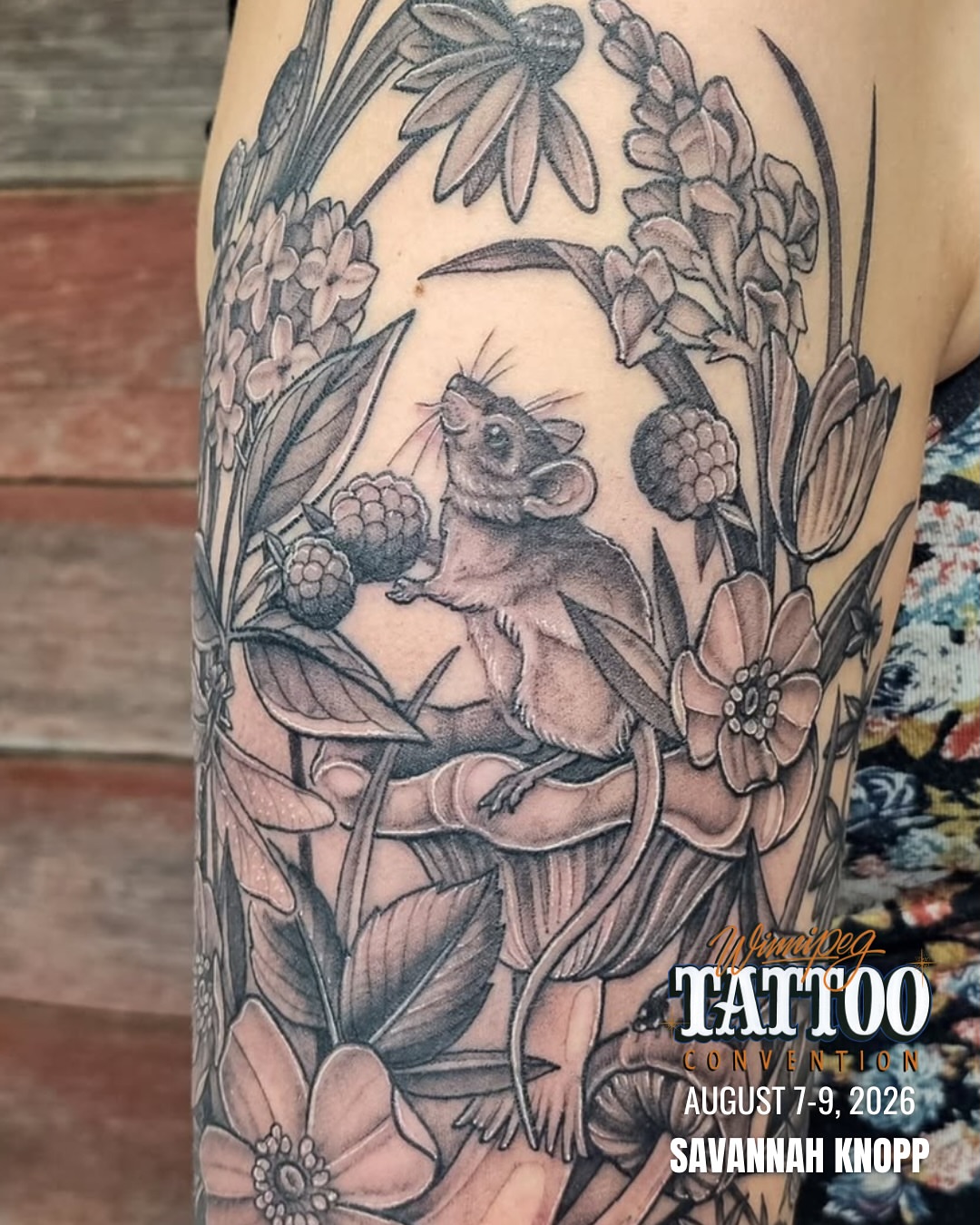 Tattoo by @plaidbear_designco — realism, black_and_grey