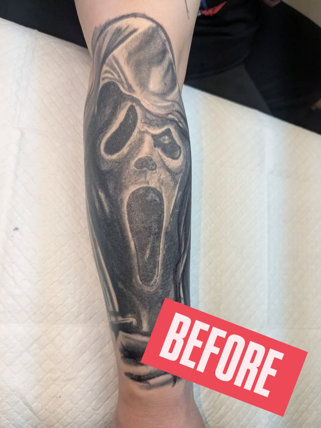Tattoo by @jessica_fleischman — realism, black_and_grey