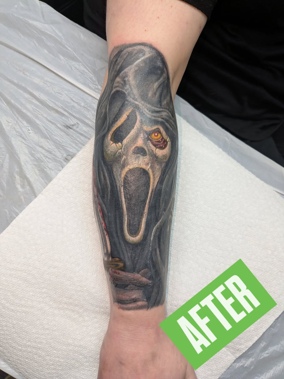 Tattoo by @jessica_fleischman — realism, dark_realism