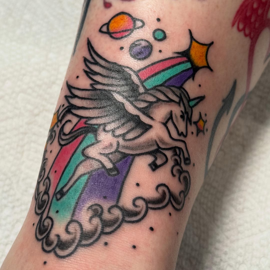 Tattoo by @tradkatz — american_traditional, new_school