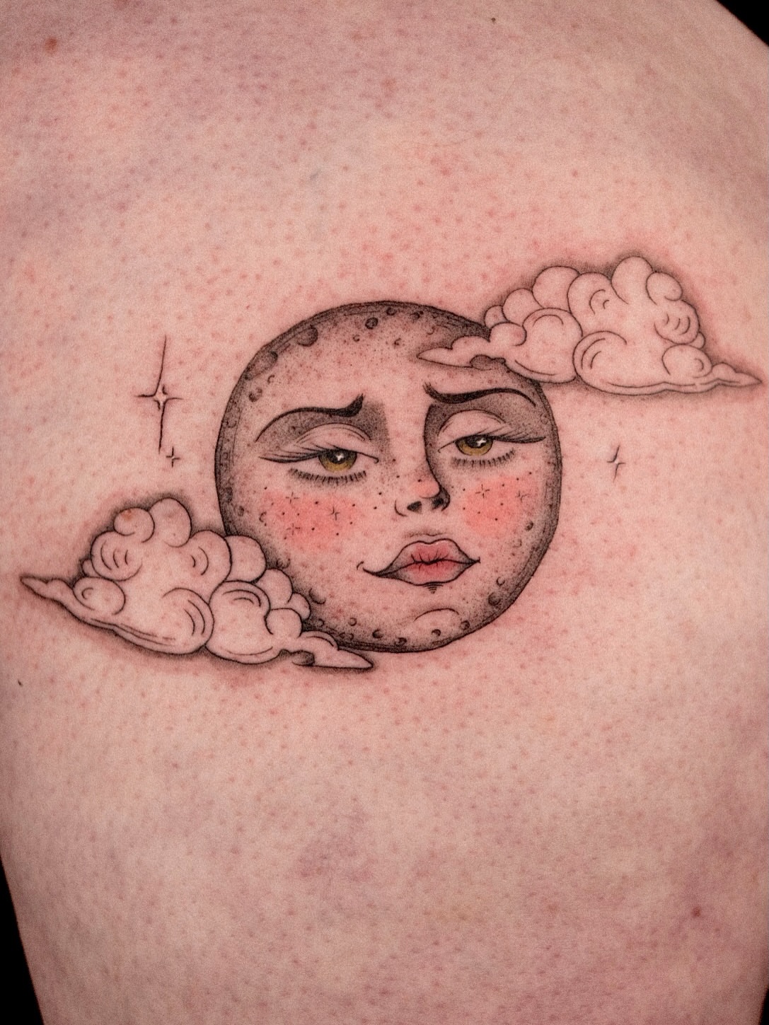 Tattoo by @shaypokes — black_and_grey, realism