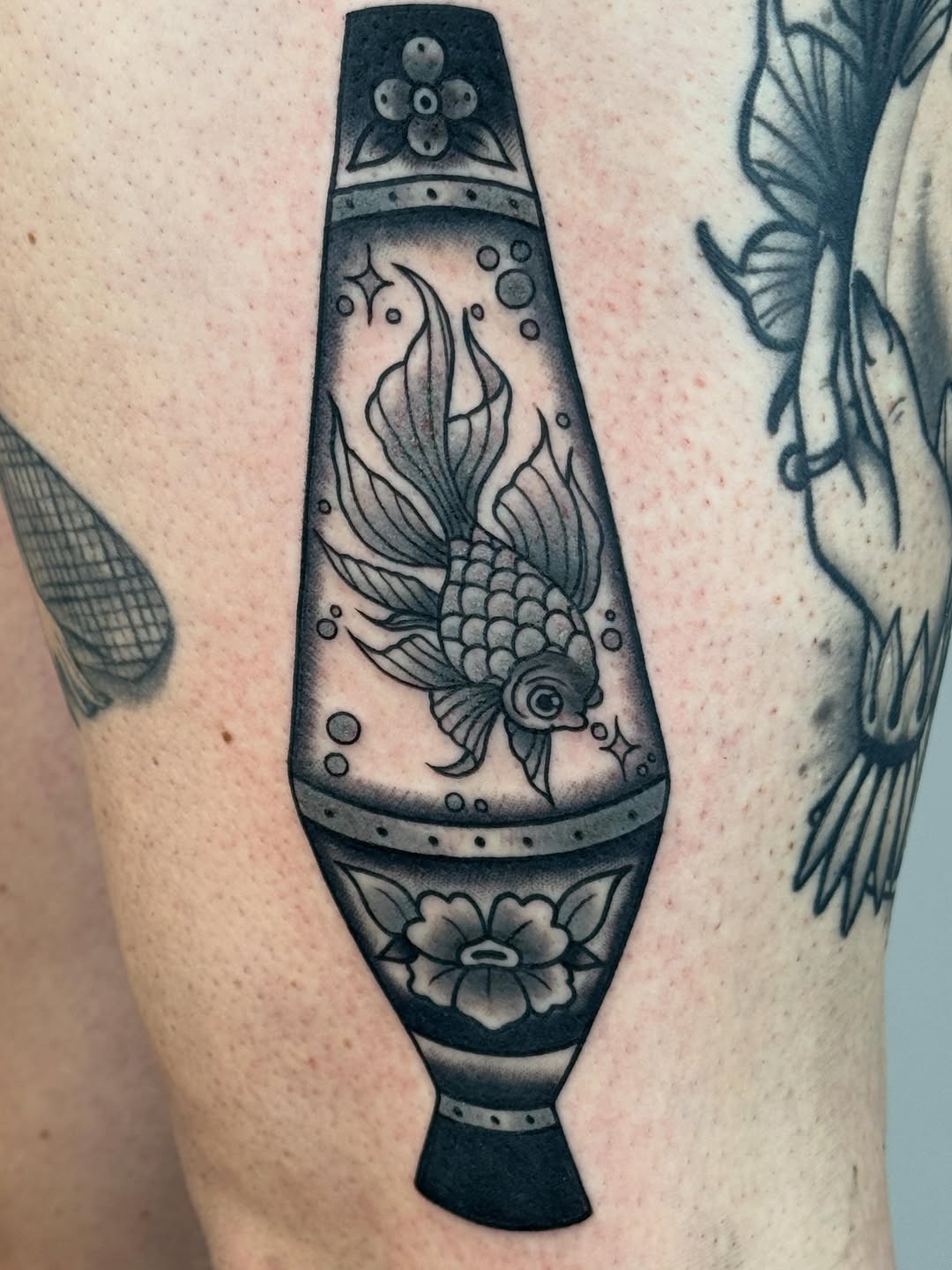 Tattoo by @dieslowtattoo — american_traditional, black_and_grey