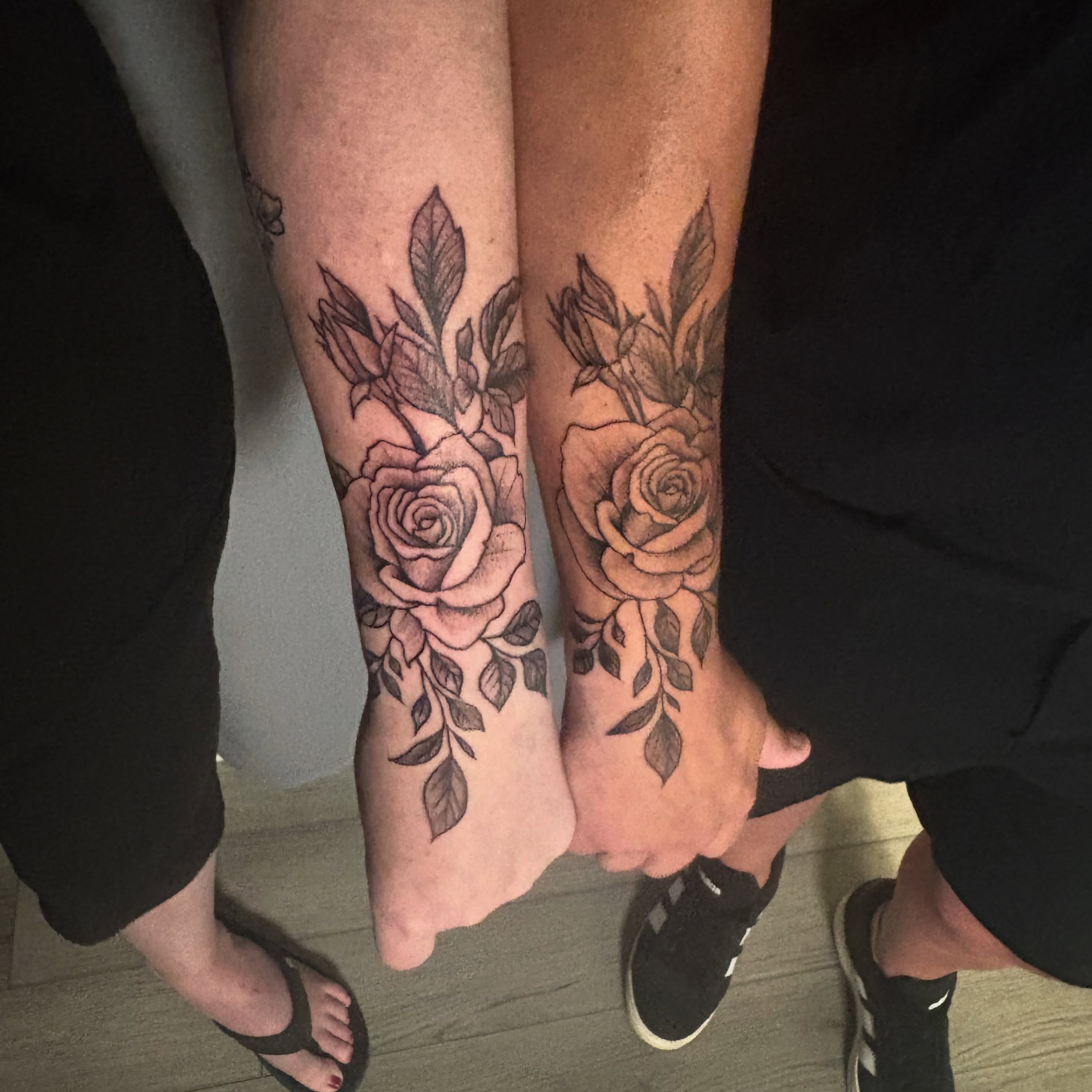 Tattoo by @jackie_tattoos — black_and_grey