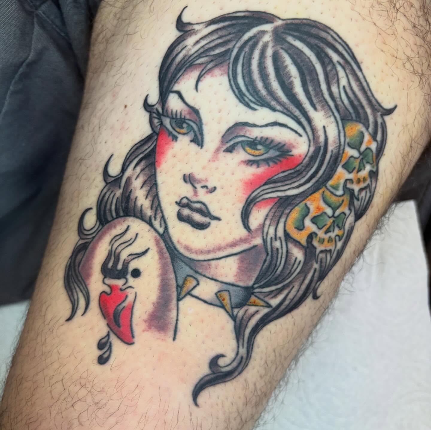 Tattoo by @ionasagetattoo — american_traditional, realism