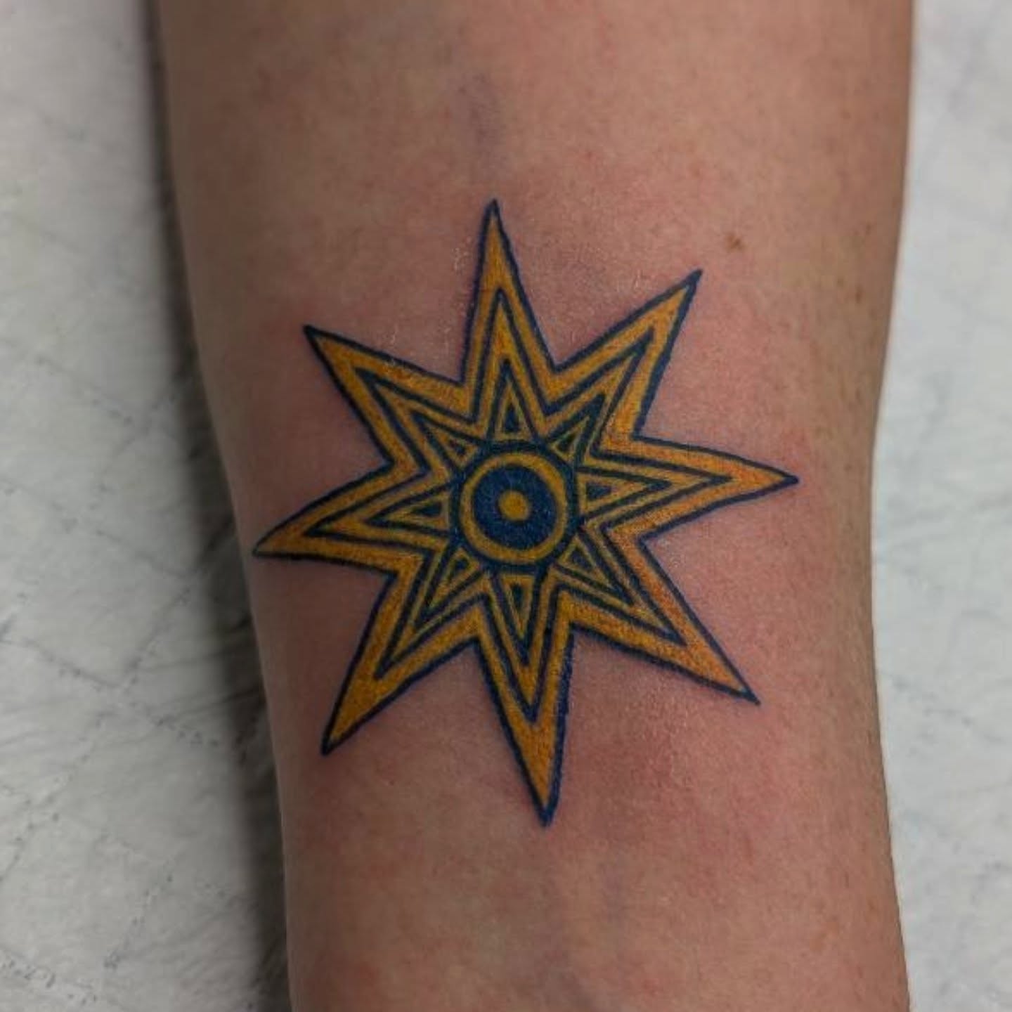 Tattoo by @jadektattoos — geometric