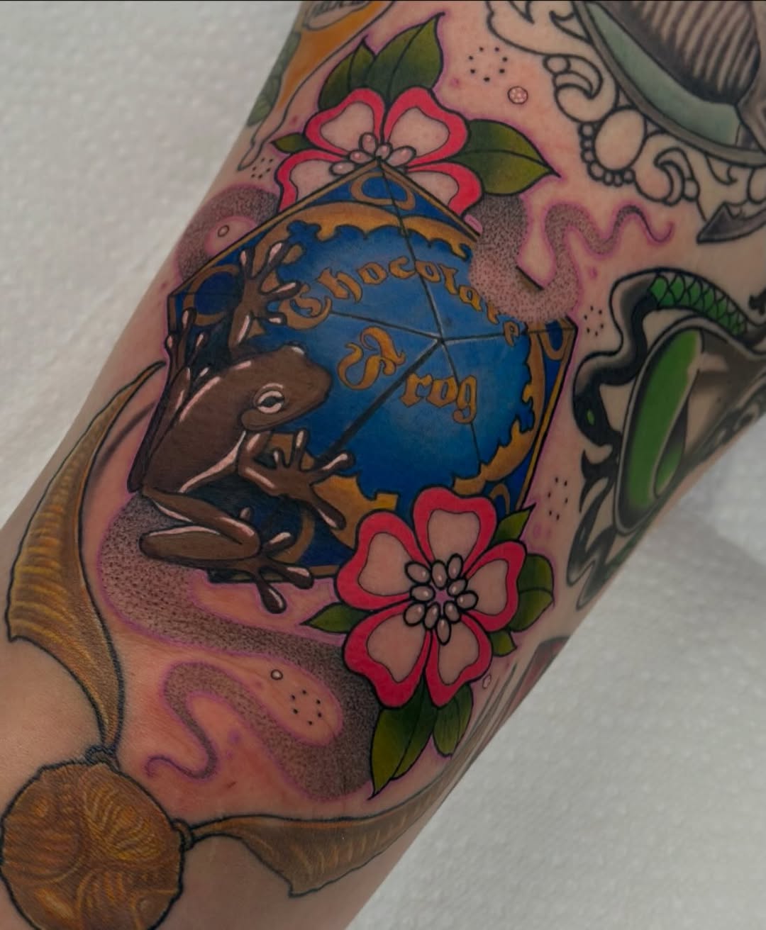 Tattoo by @katiektattoos — neo_traditional, realism