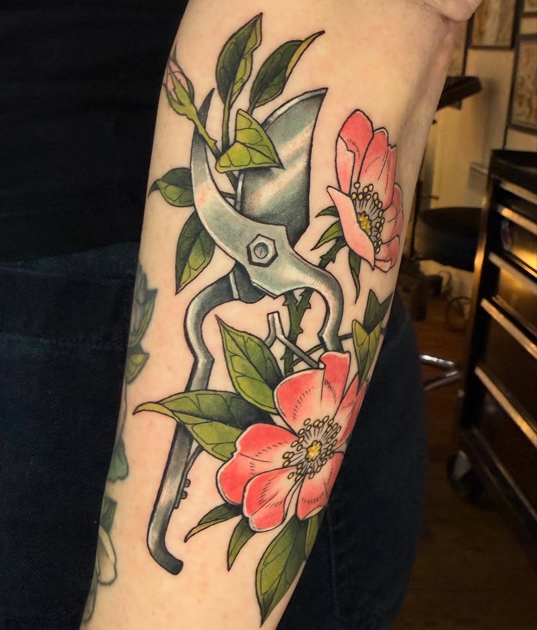 Tattoo by @bisbytattoos — american_traditional, realism