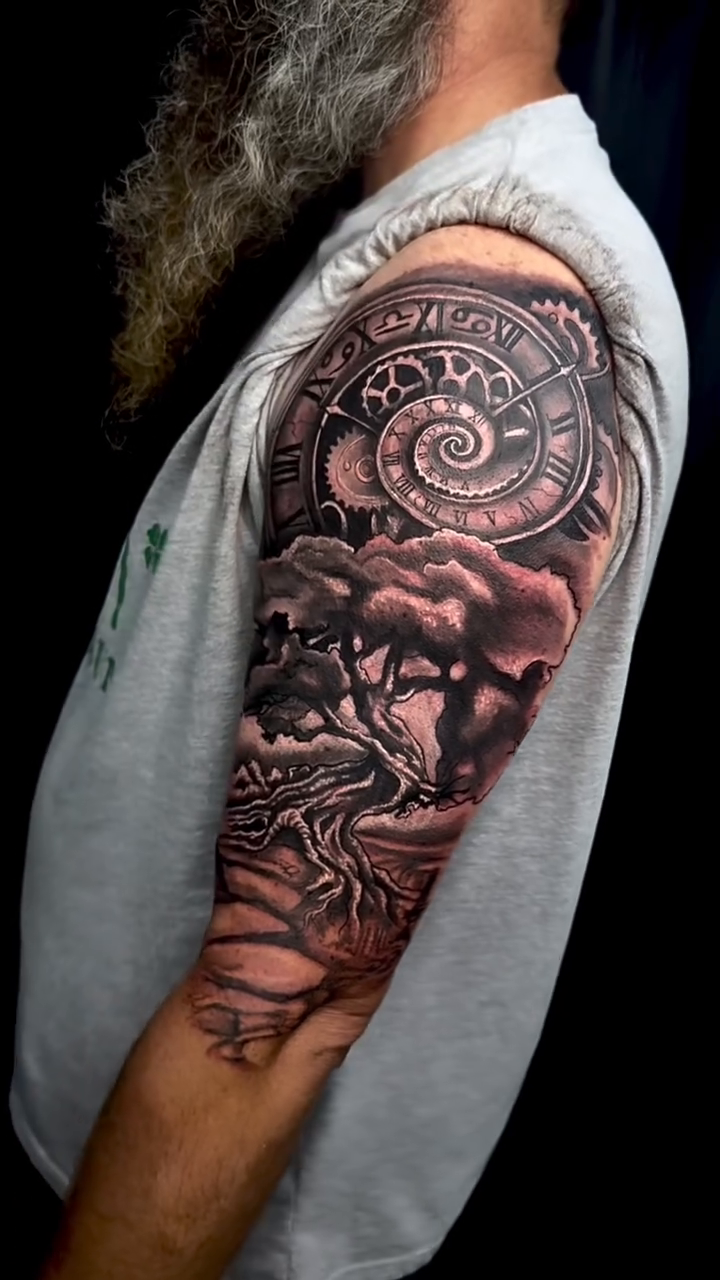 Tattoo by @tattsbylabbe — realism, black_and_grey