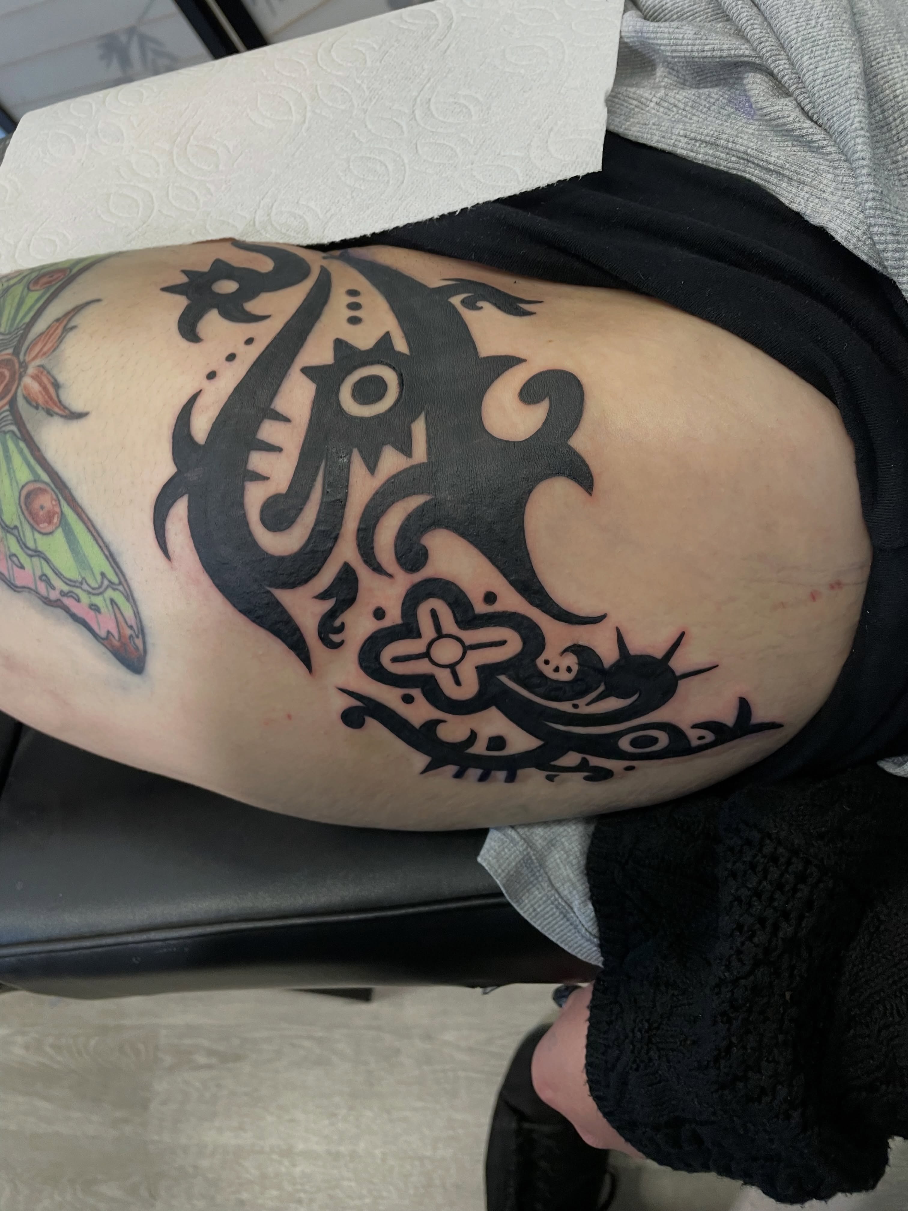 Tattoo by @steven_makes_art — tribal