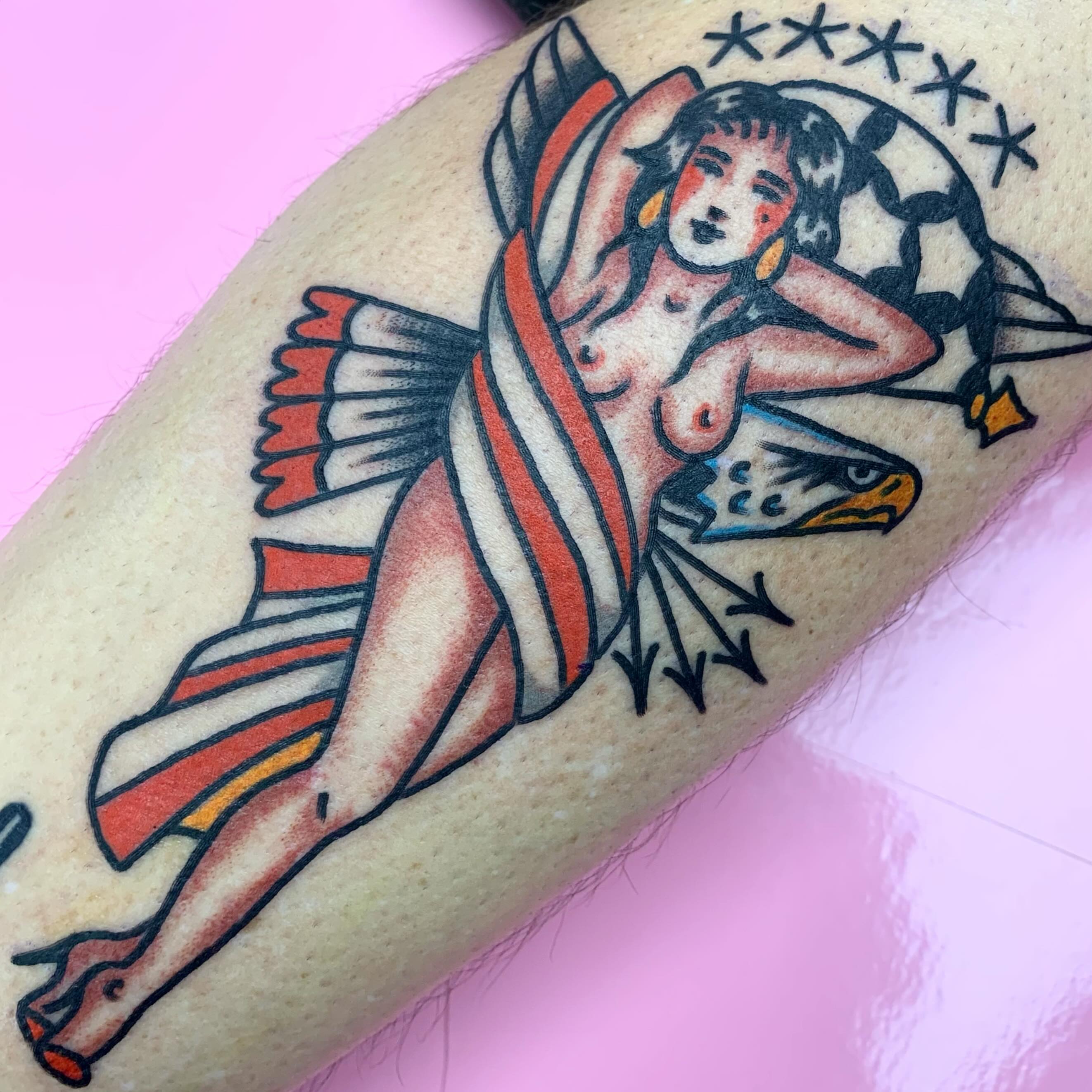 Tattoo by @wyattvandergeest — american_traditional