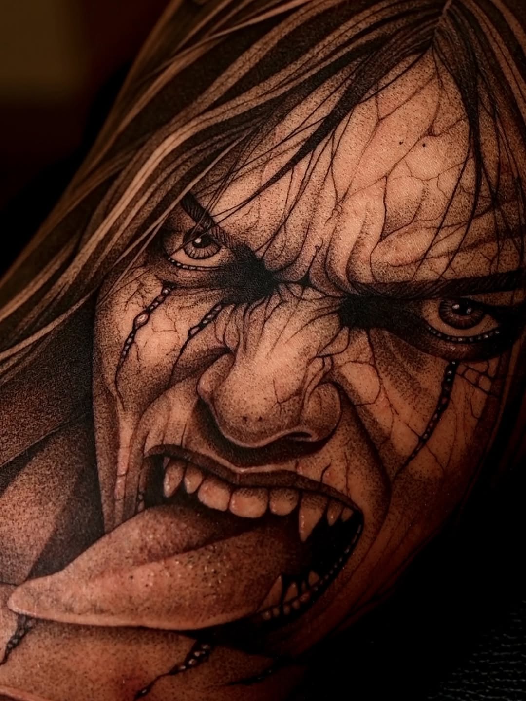 Tattoo by @guritattedyou — realism, dark_realism