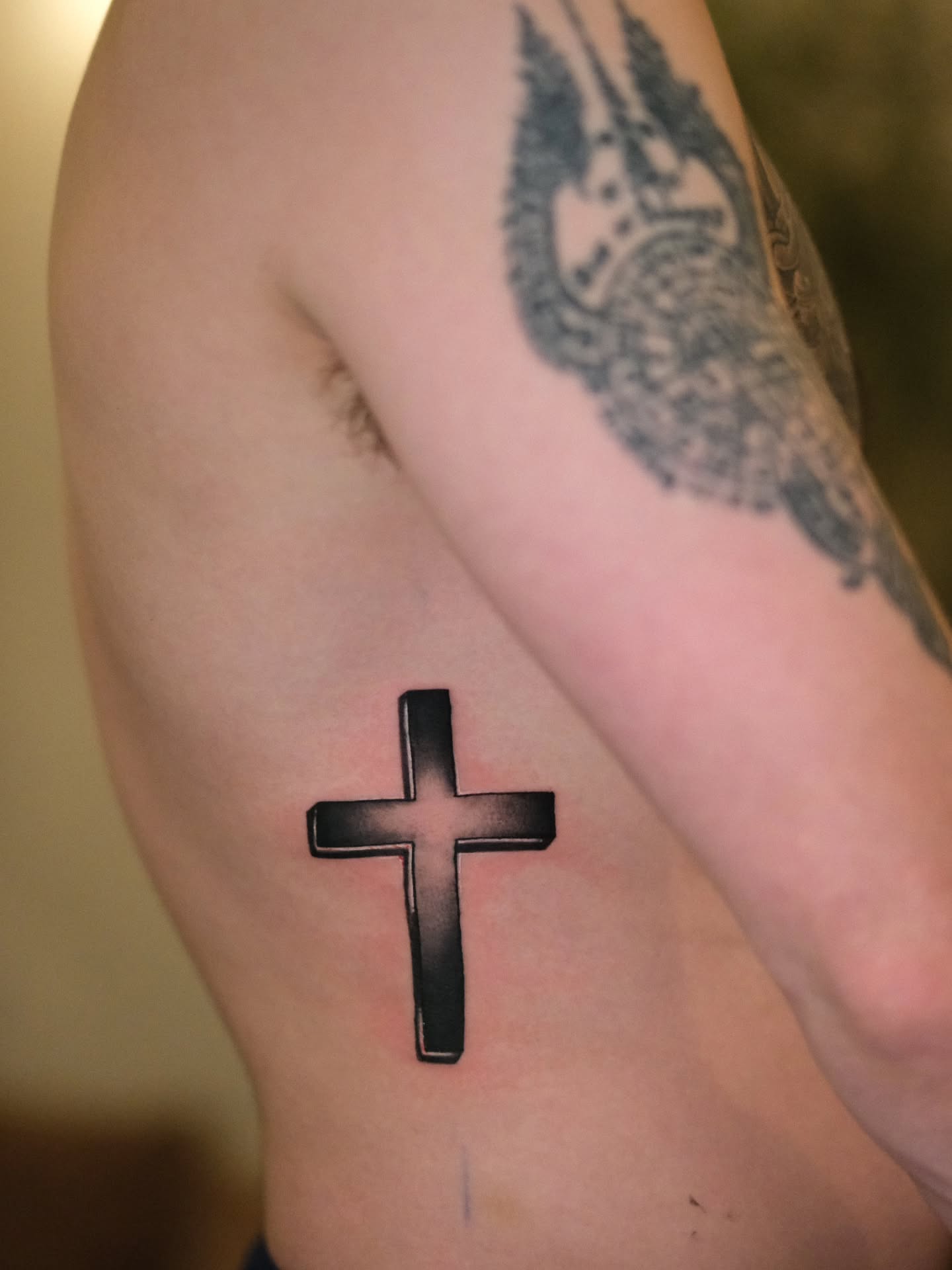 Tattoo by @noirbymickey — black_and_grey
