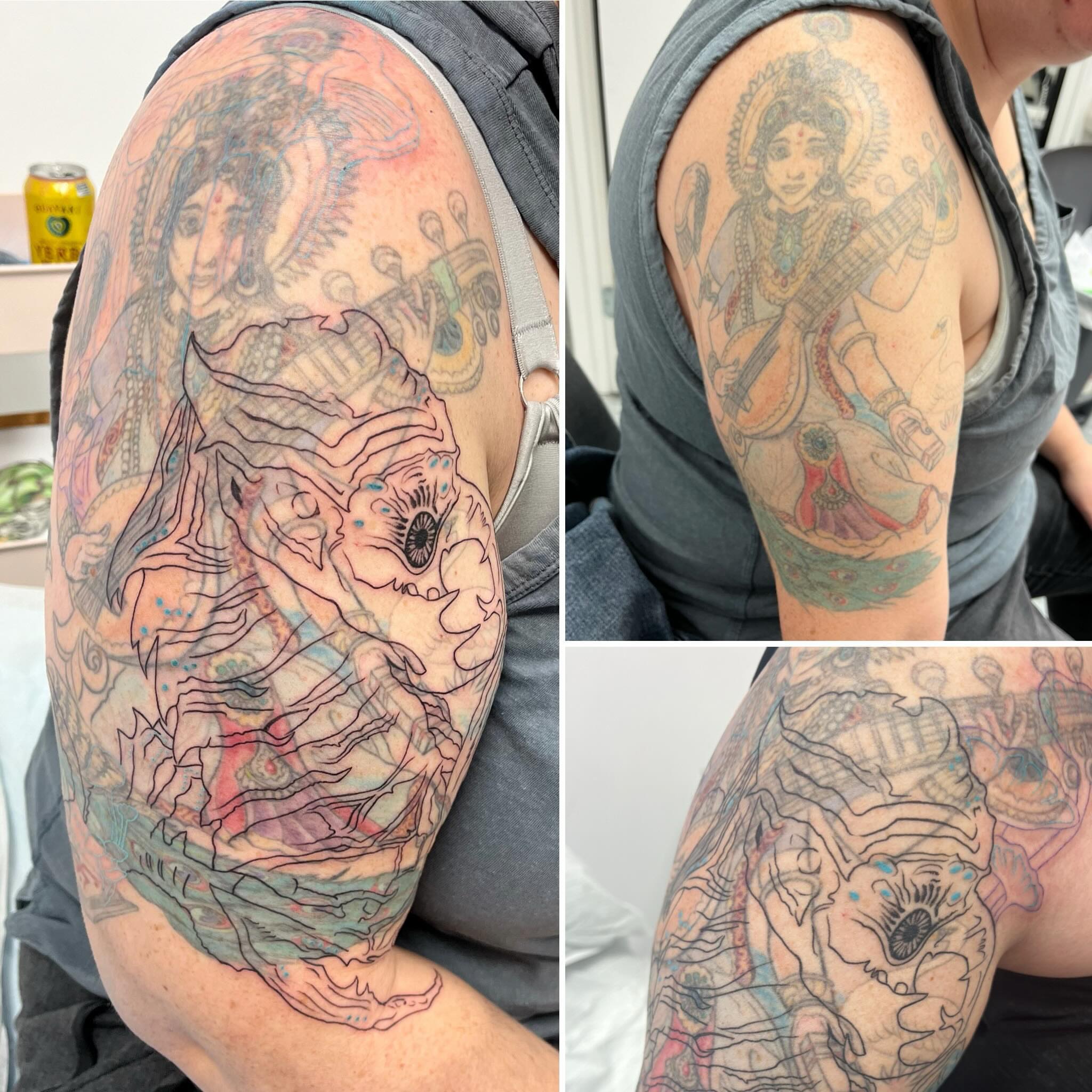 Tattoo by @candice.love.tattoos β american_traditional, dotwork