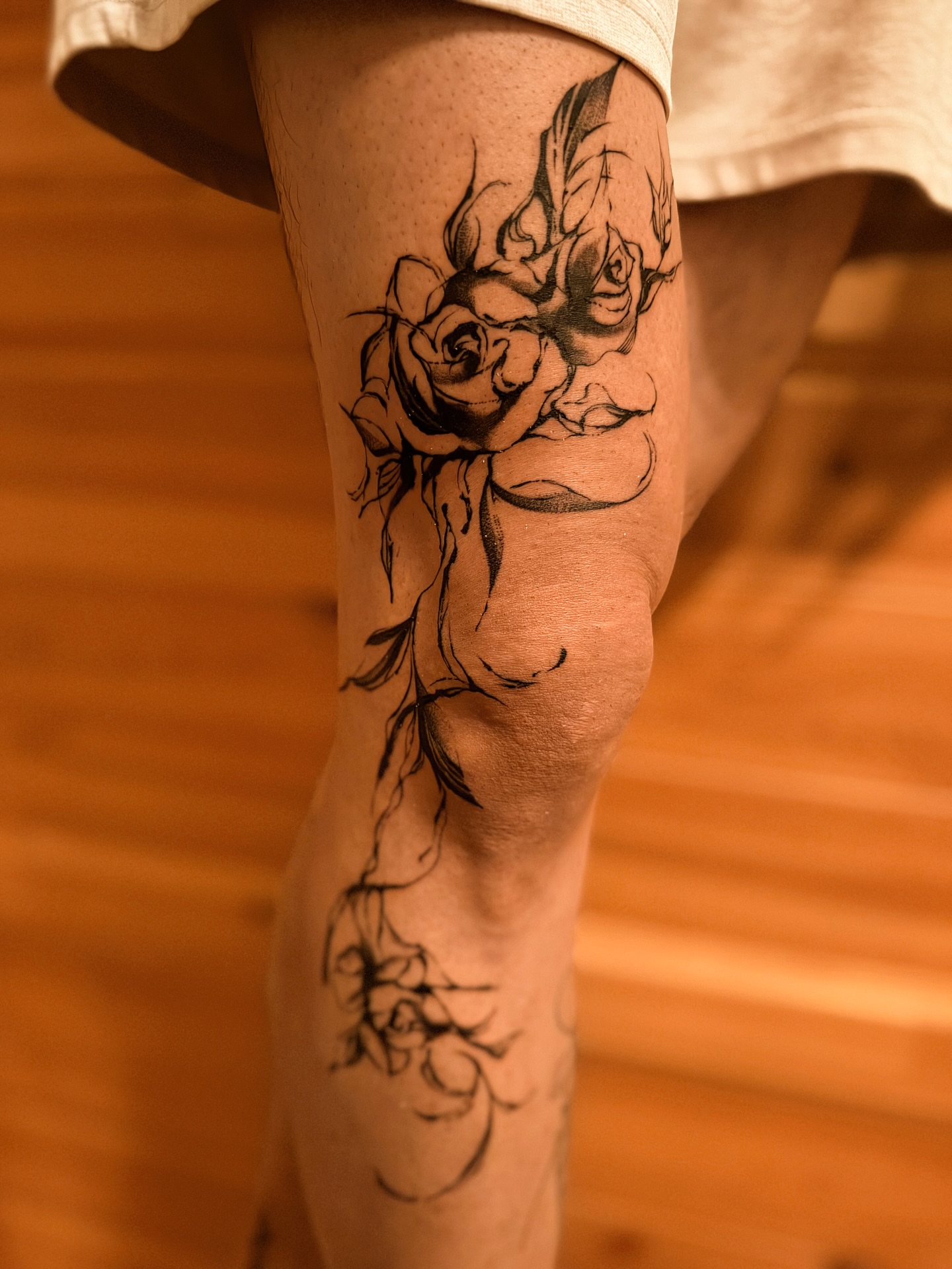 Tattoo by @tattooer_nick — black_and_grey, realism