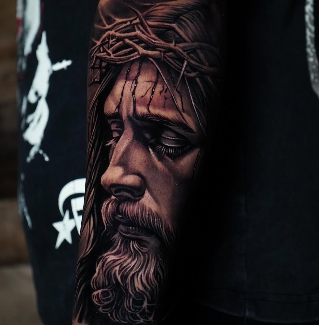 Tattoo by @edgarc_rod — realism, dark_realism
