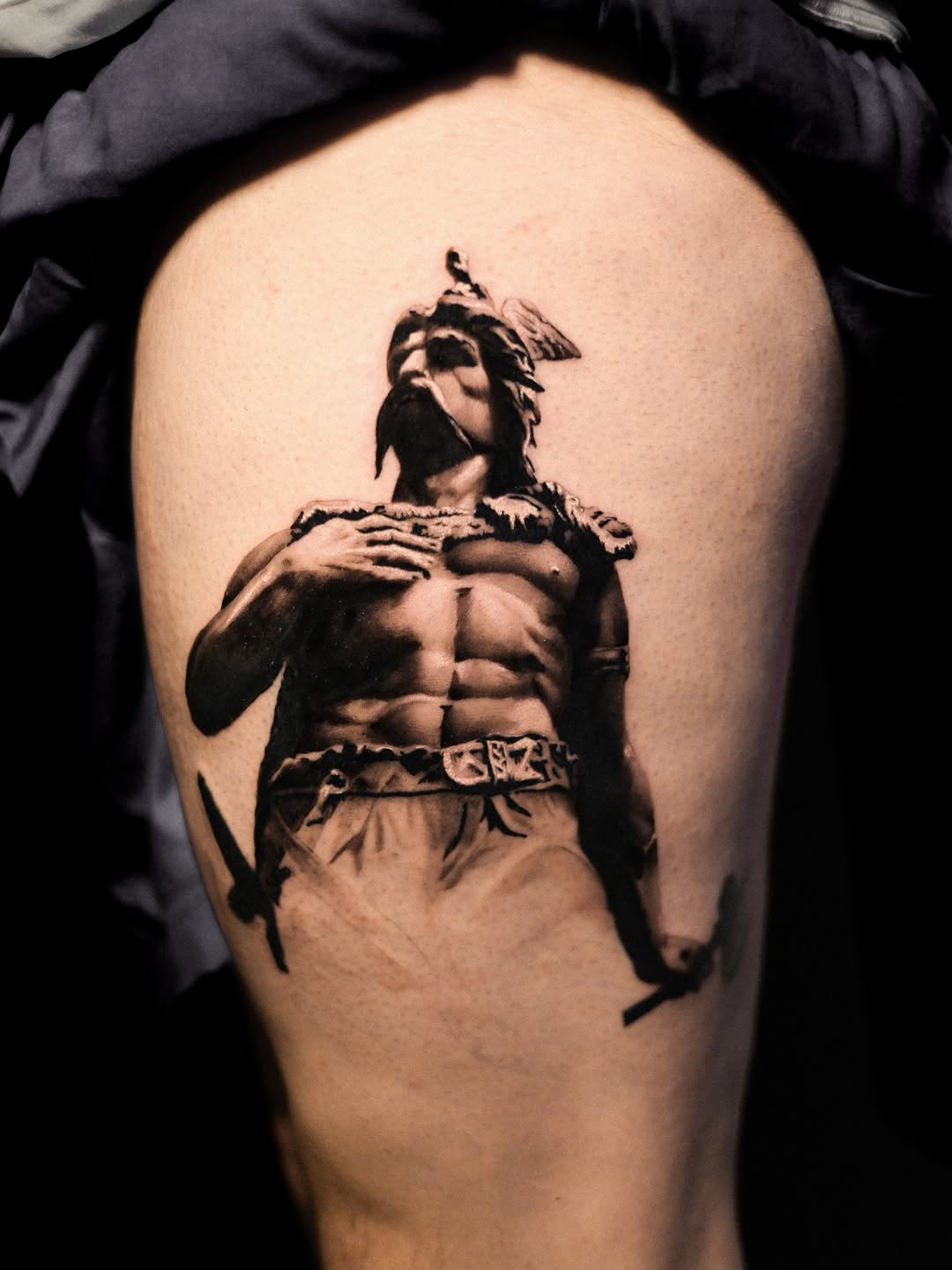 Tattoo by @stadnyque — realism, black_and_grey