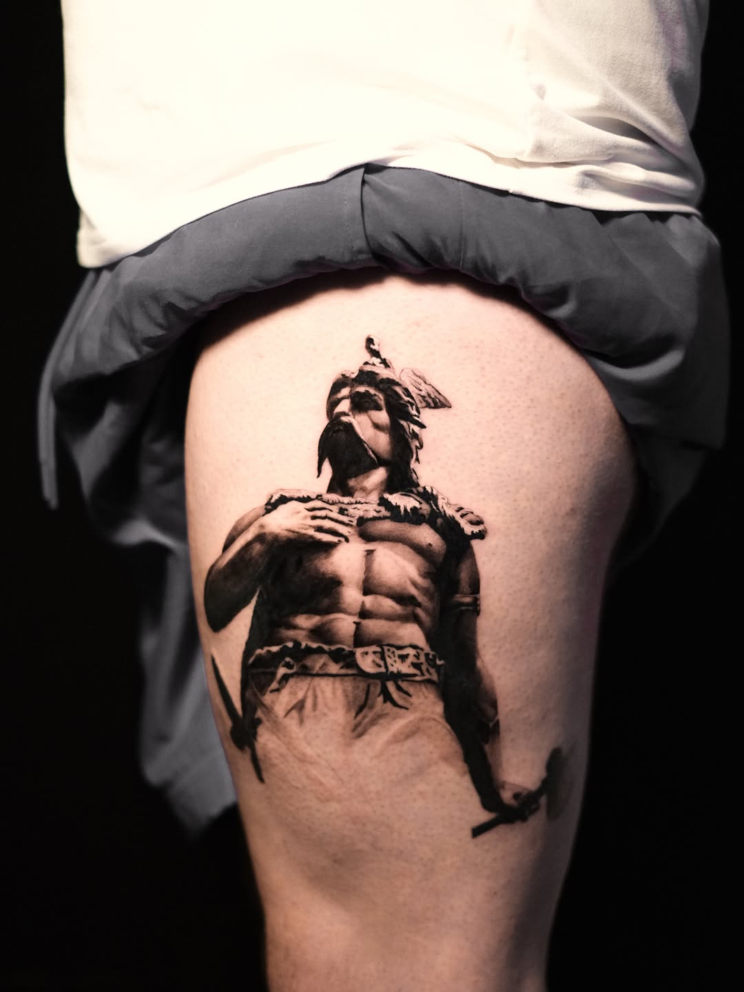 Tattoo by @stadnyque — realism, black_and_grey