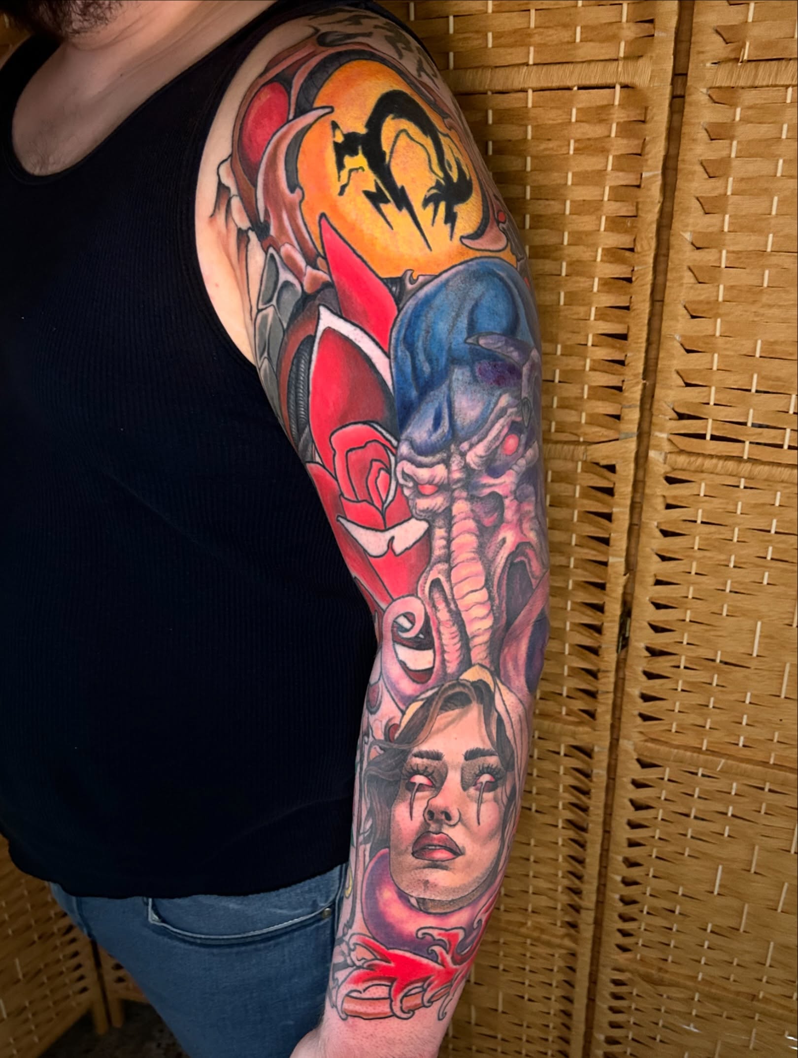 Tattoo by @jesuscheekstattoos — realism, dark_realism