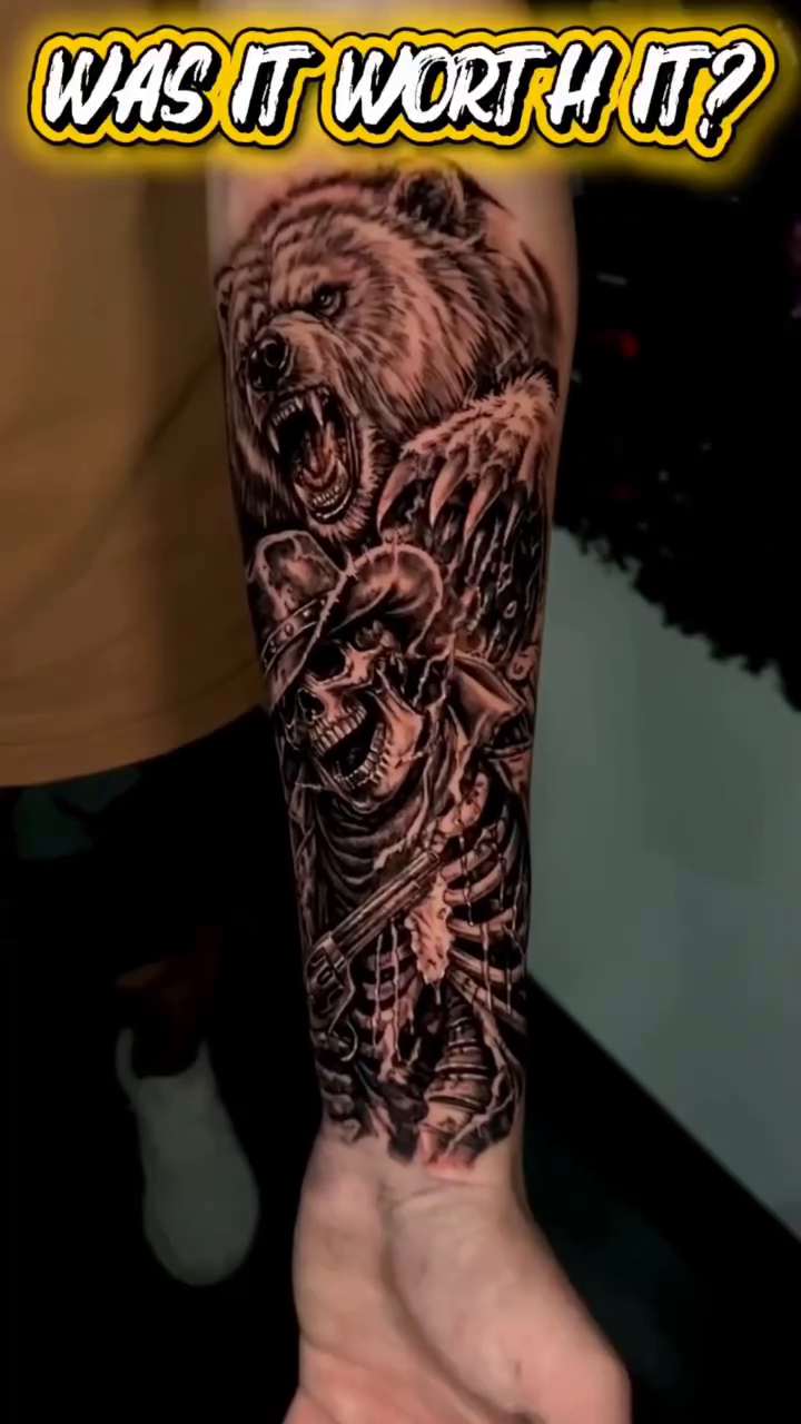 Tattoo by @billybadazz95 — dark_realism, black_and_grey
