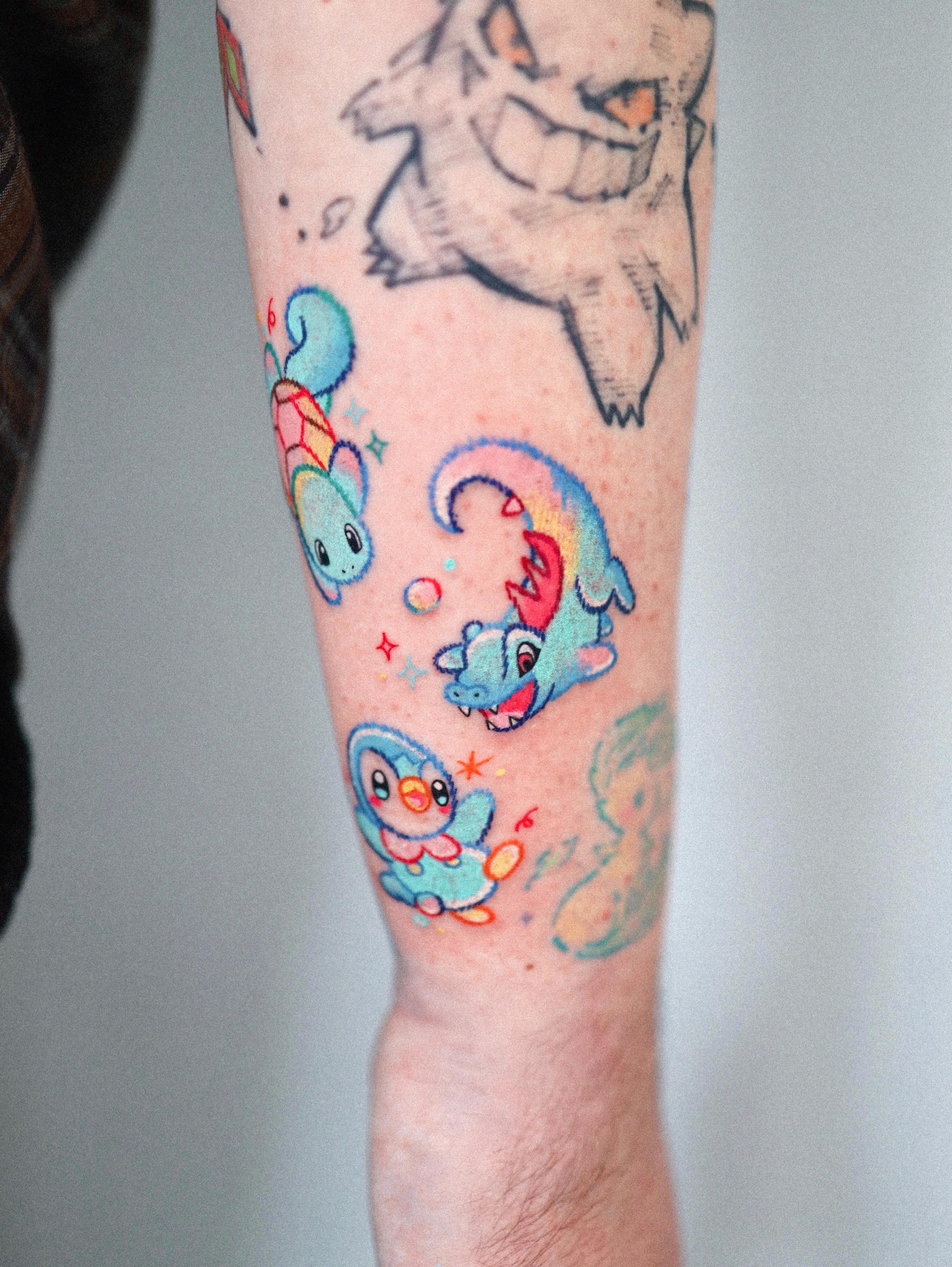 Tattoo by @kettle_tats โ new_school, watercolor