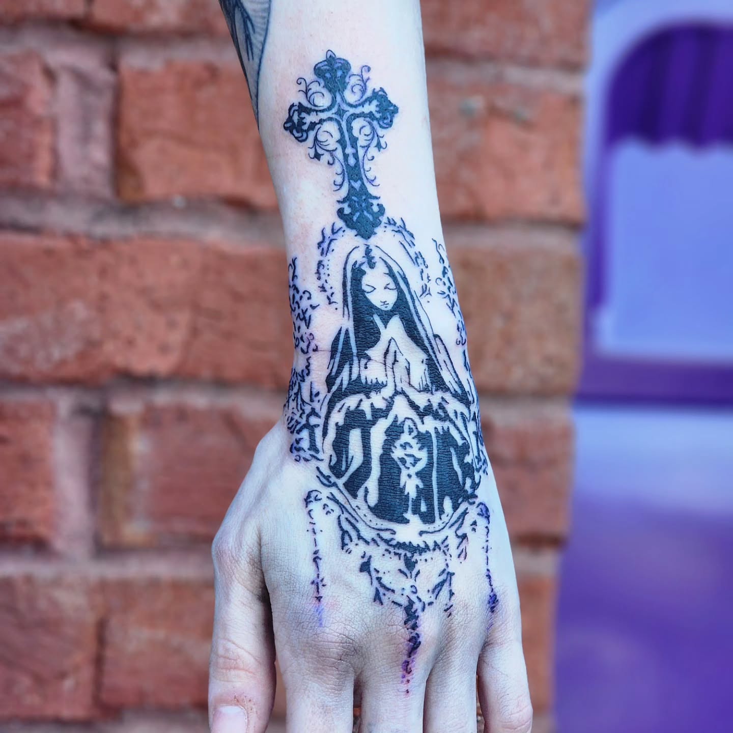 Tattoo by @mimmsytattoo — black_and_grey