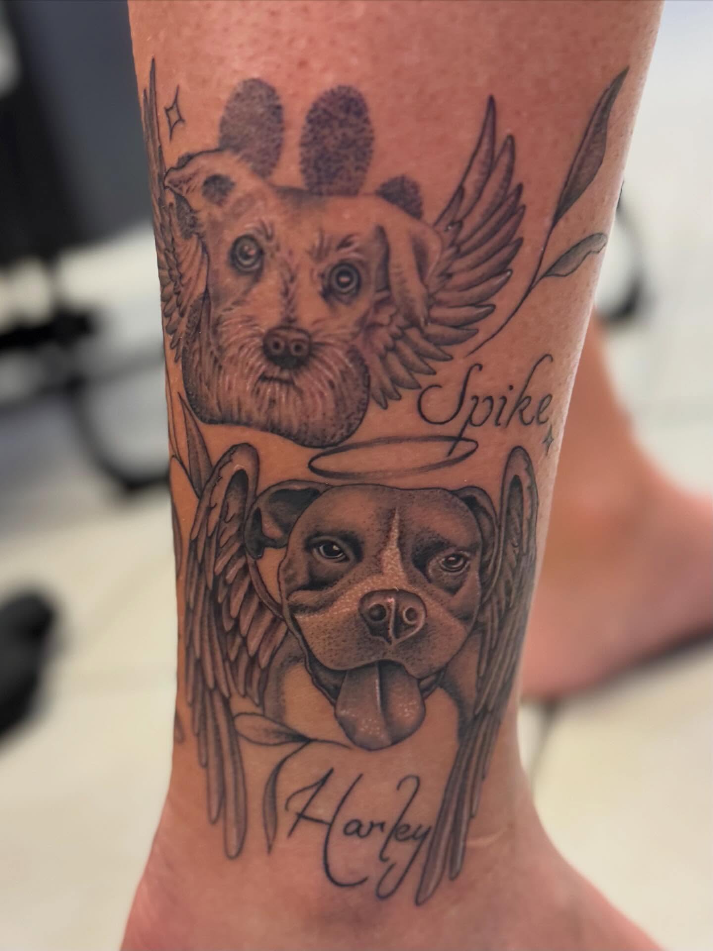 Tattoo by @underground_artcollective — black_and_grey, realism