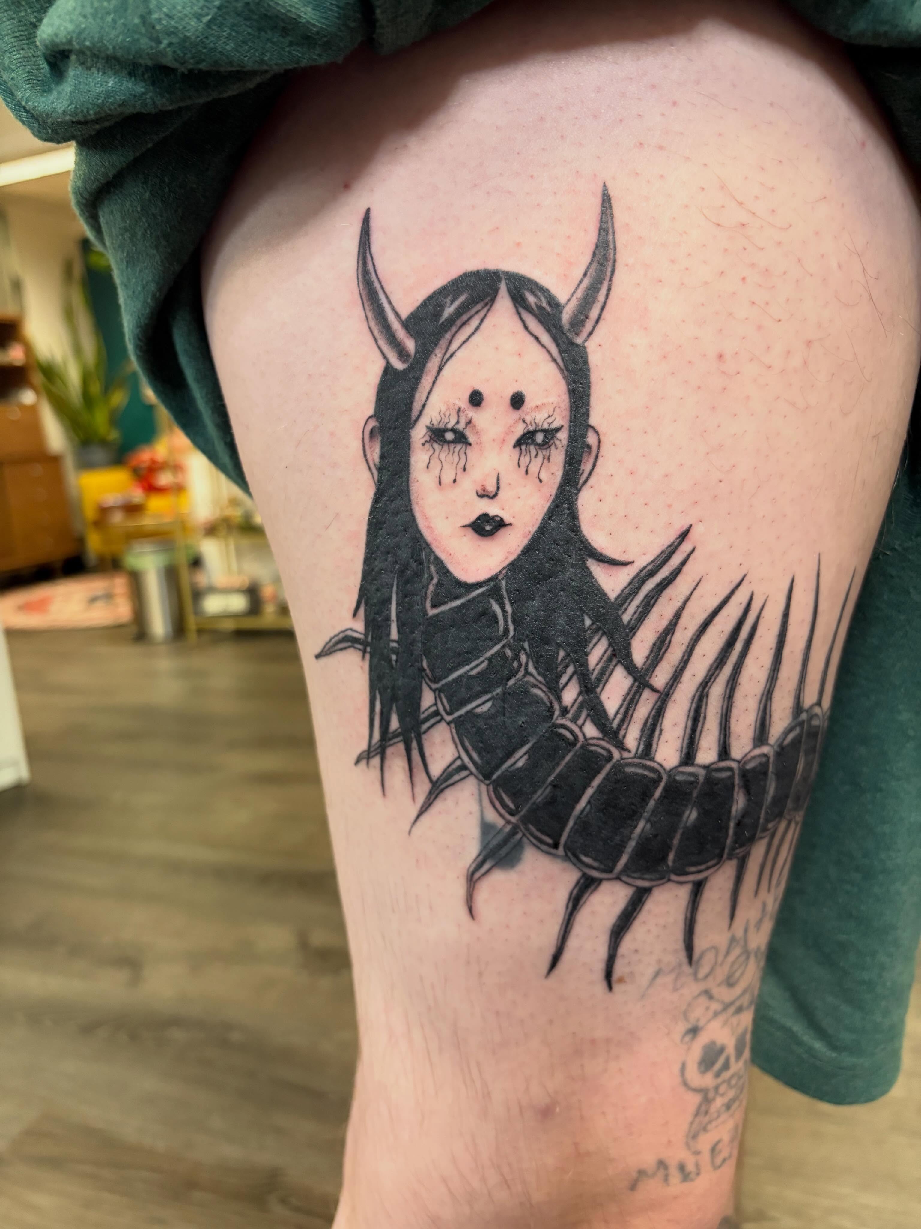 Tattoo by @denictattoos — dark_realism