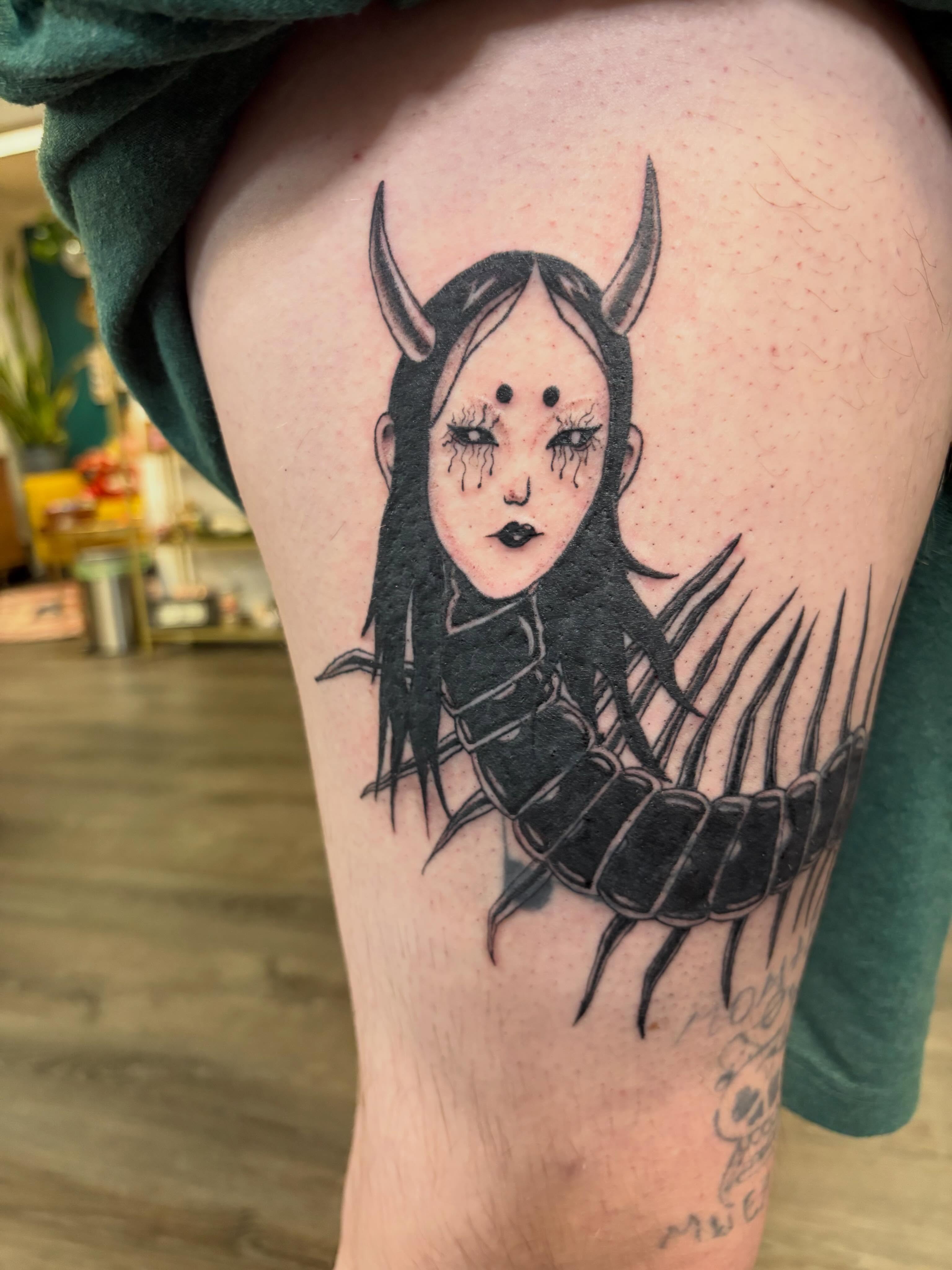 Tattoo by @denictattoos — dark_realism