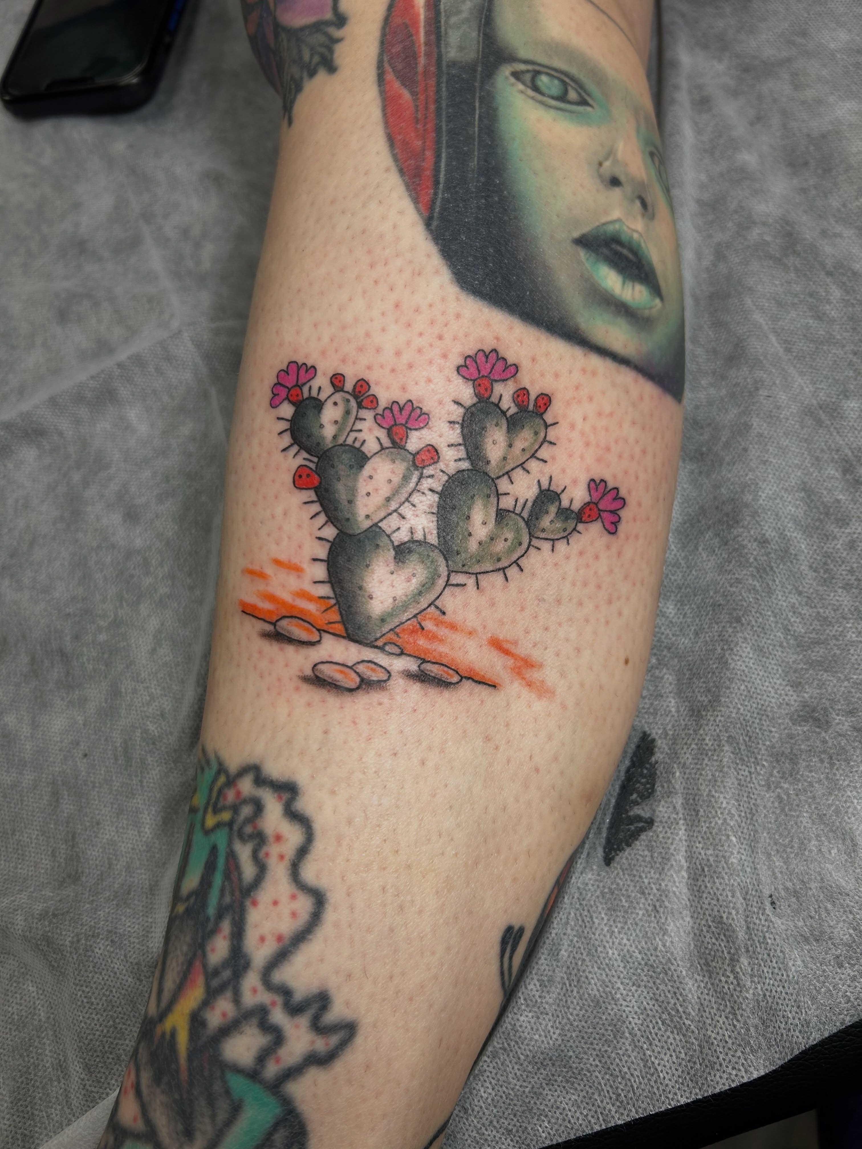 Tattoo by @erica_peebus_art — dotwork