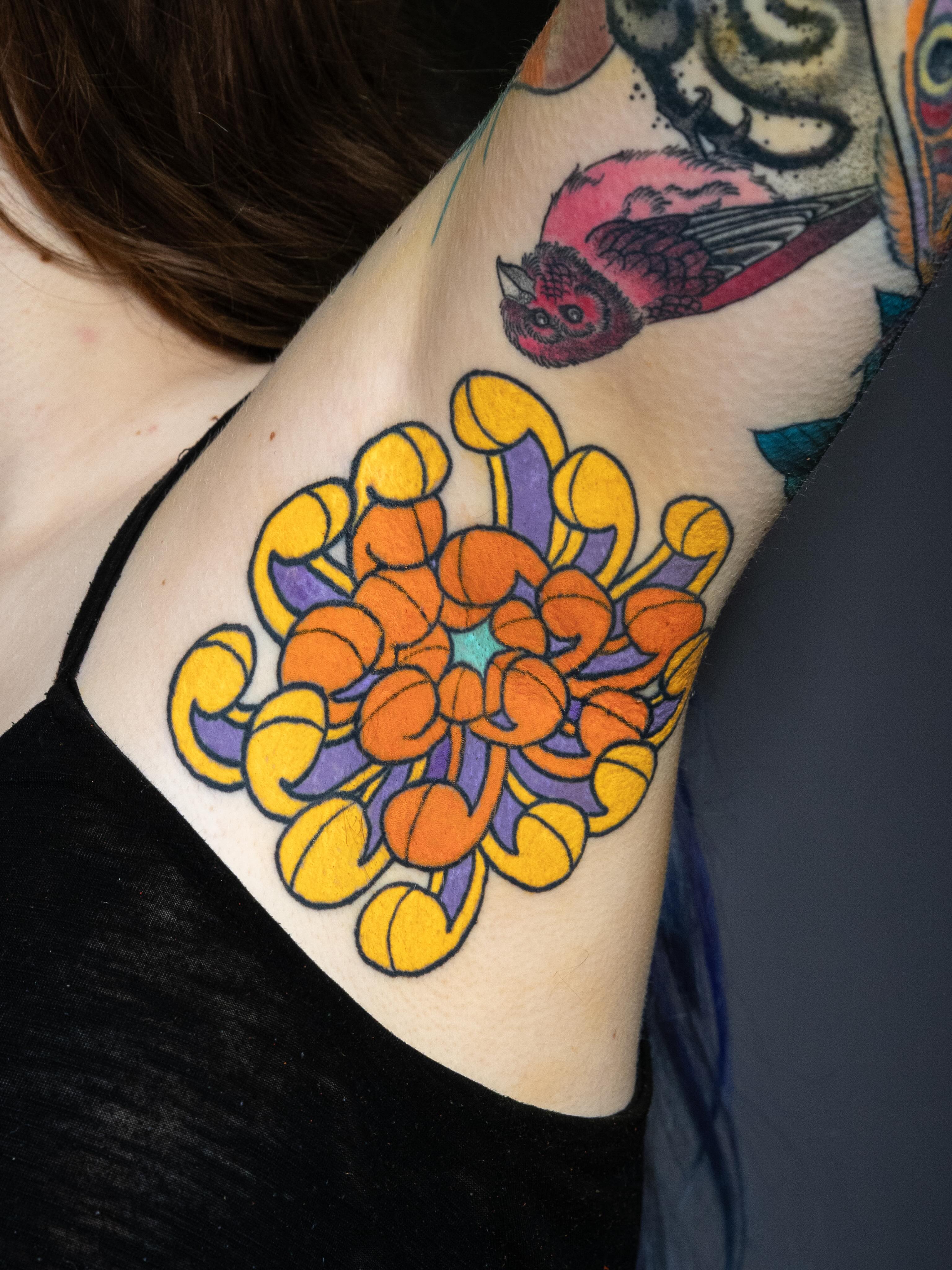Tattoo by @theredcrownmagic — geometric