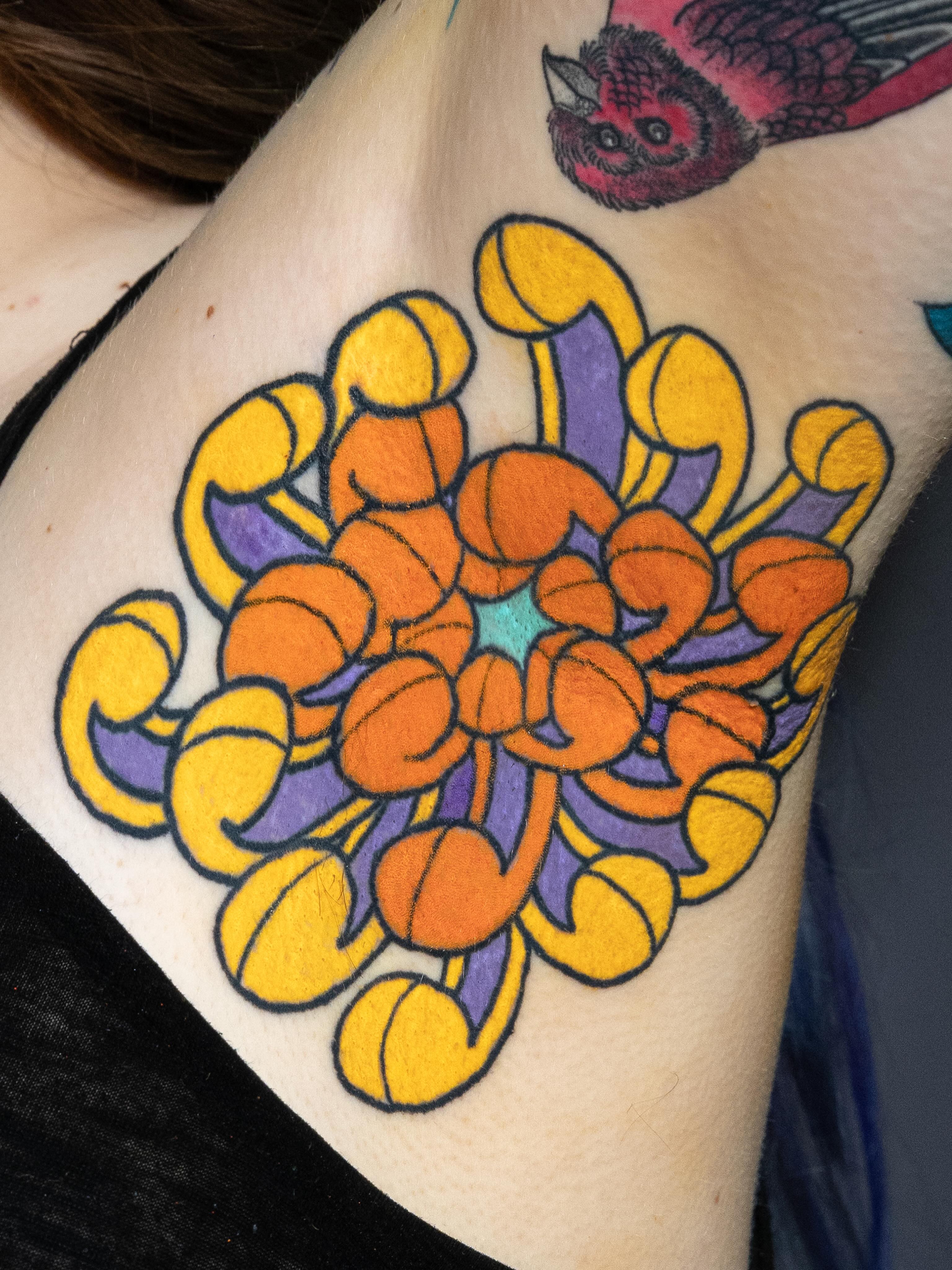 Tattoo by @theredcrownmagic — geometric
