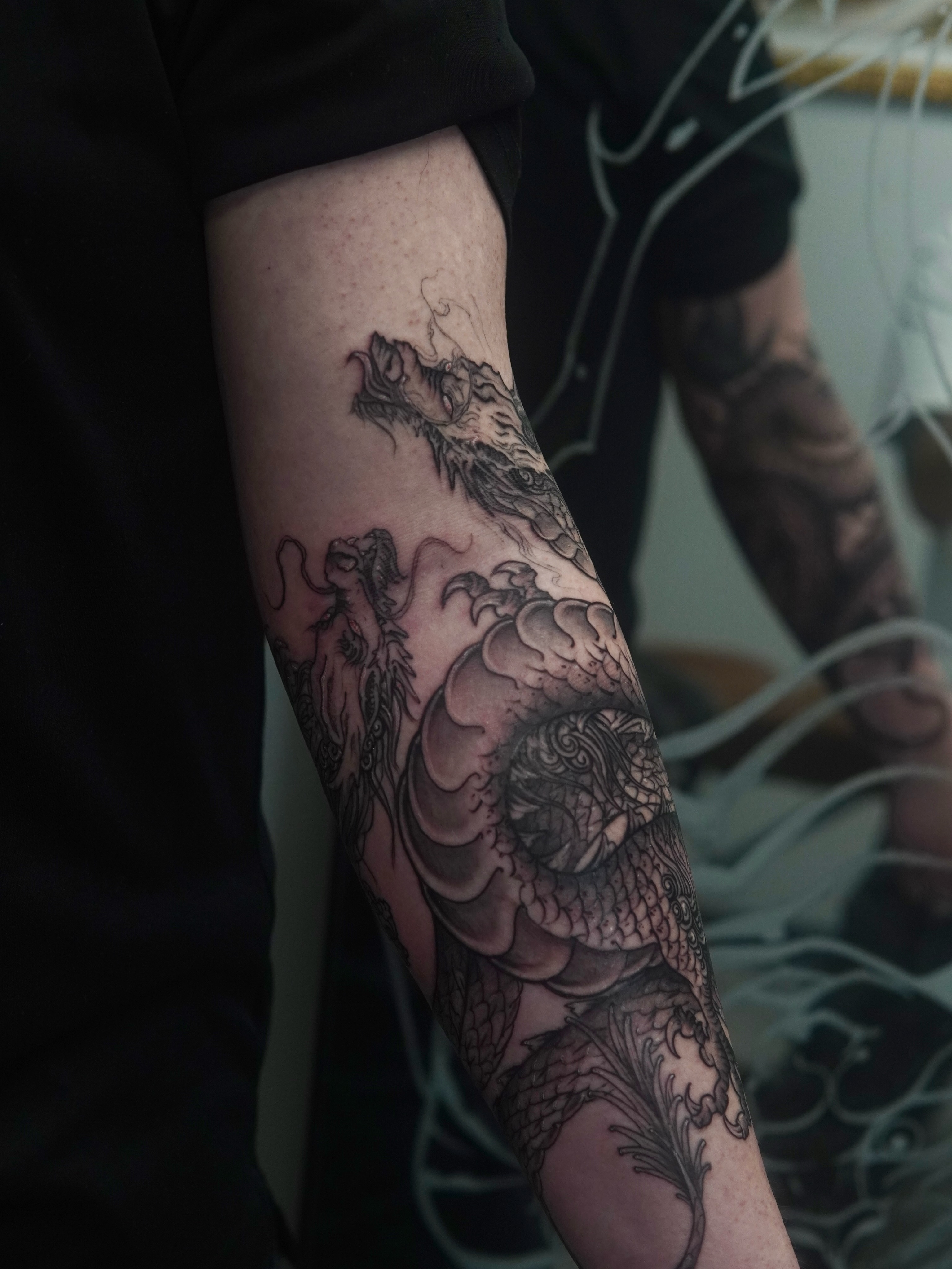 Tattoo by @tattooforero — black_and_grey, realism