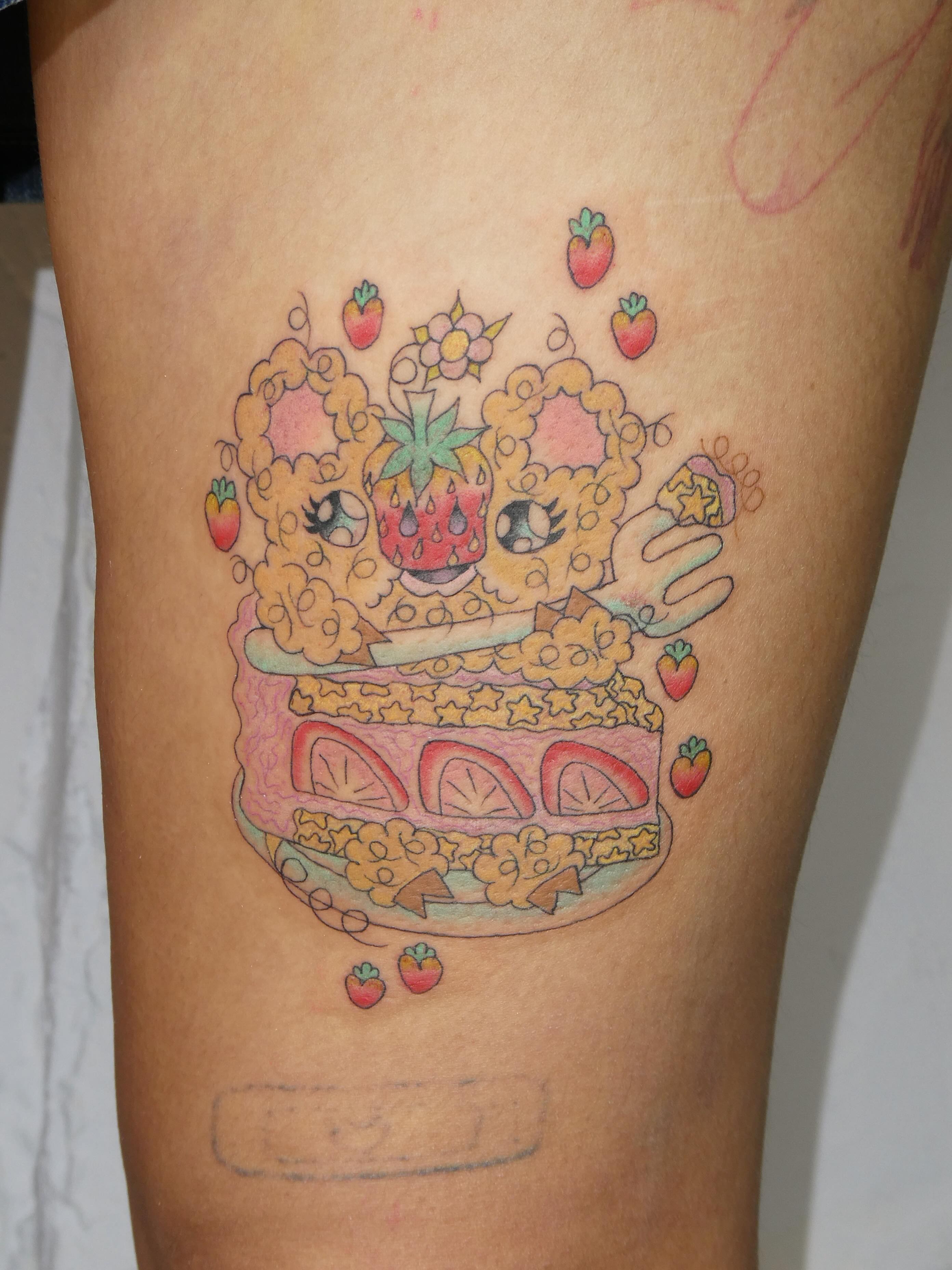 Tattoo by @kissmygiss — new_school, illustrative