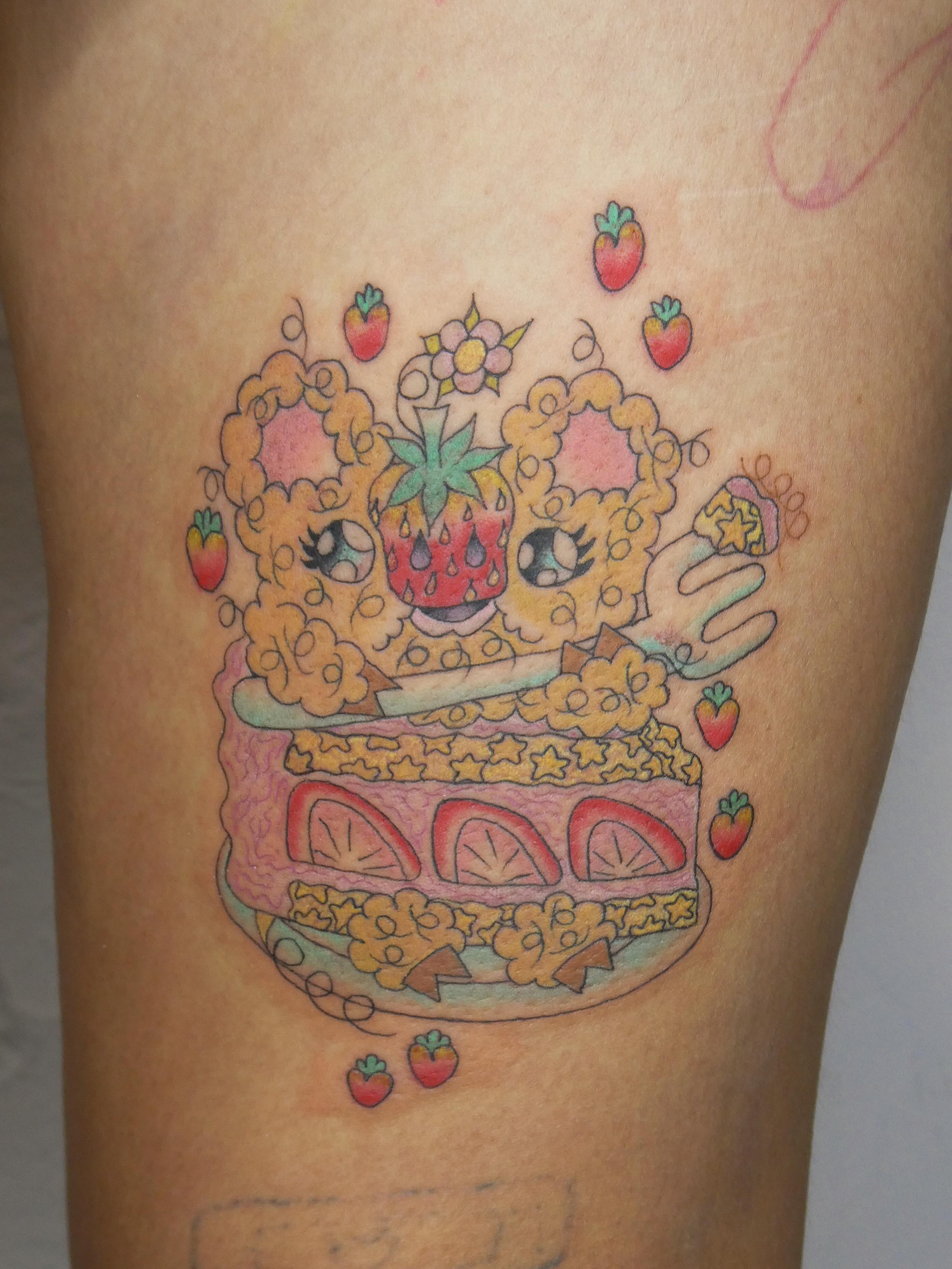 Tattoo by @kissmygiss — new_school, illustrative