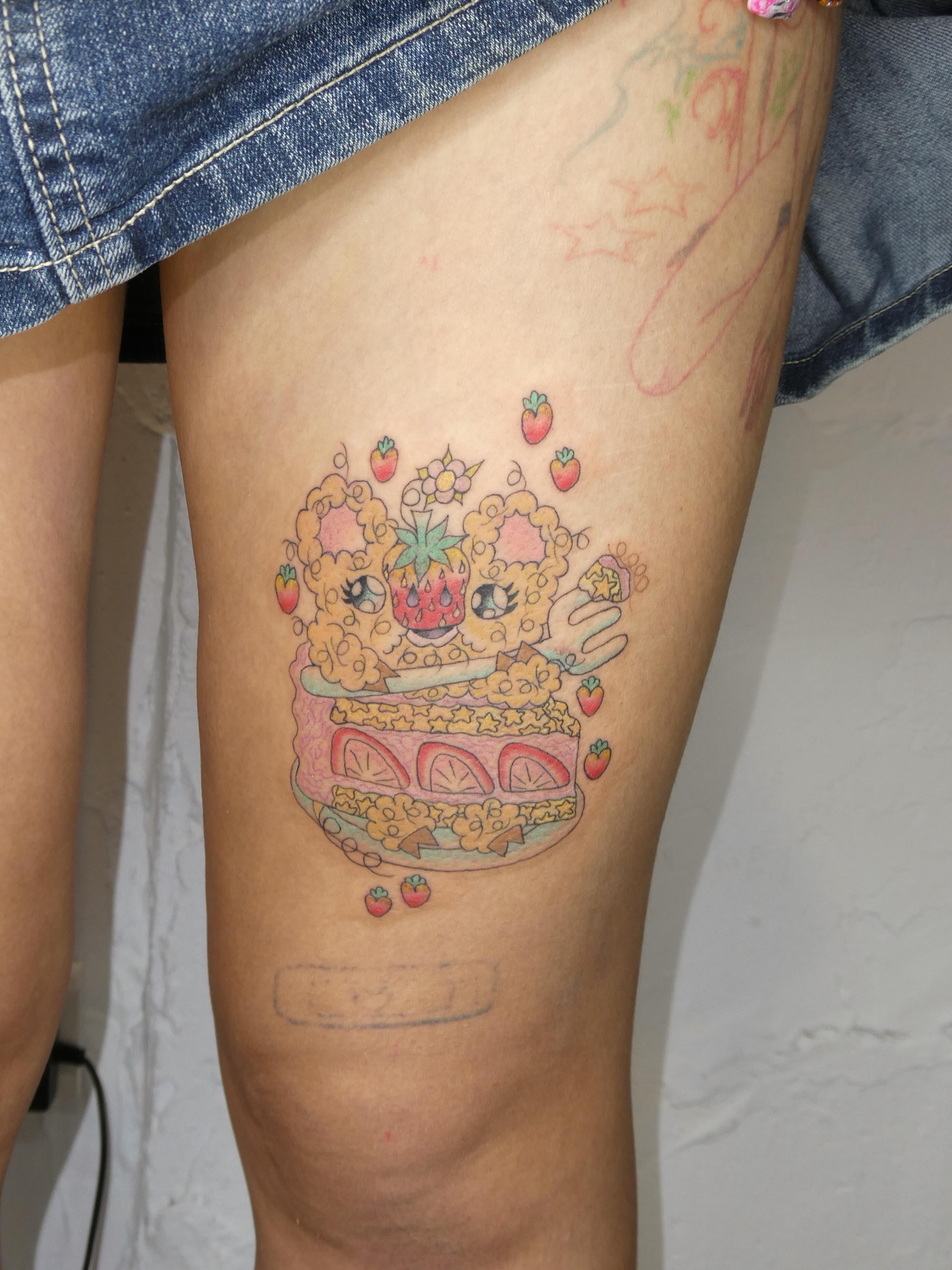 Tattoo by @kissmygiss — new_school, illustrative