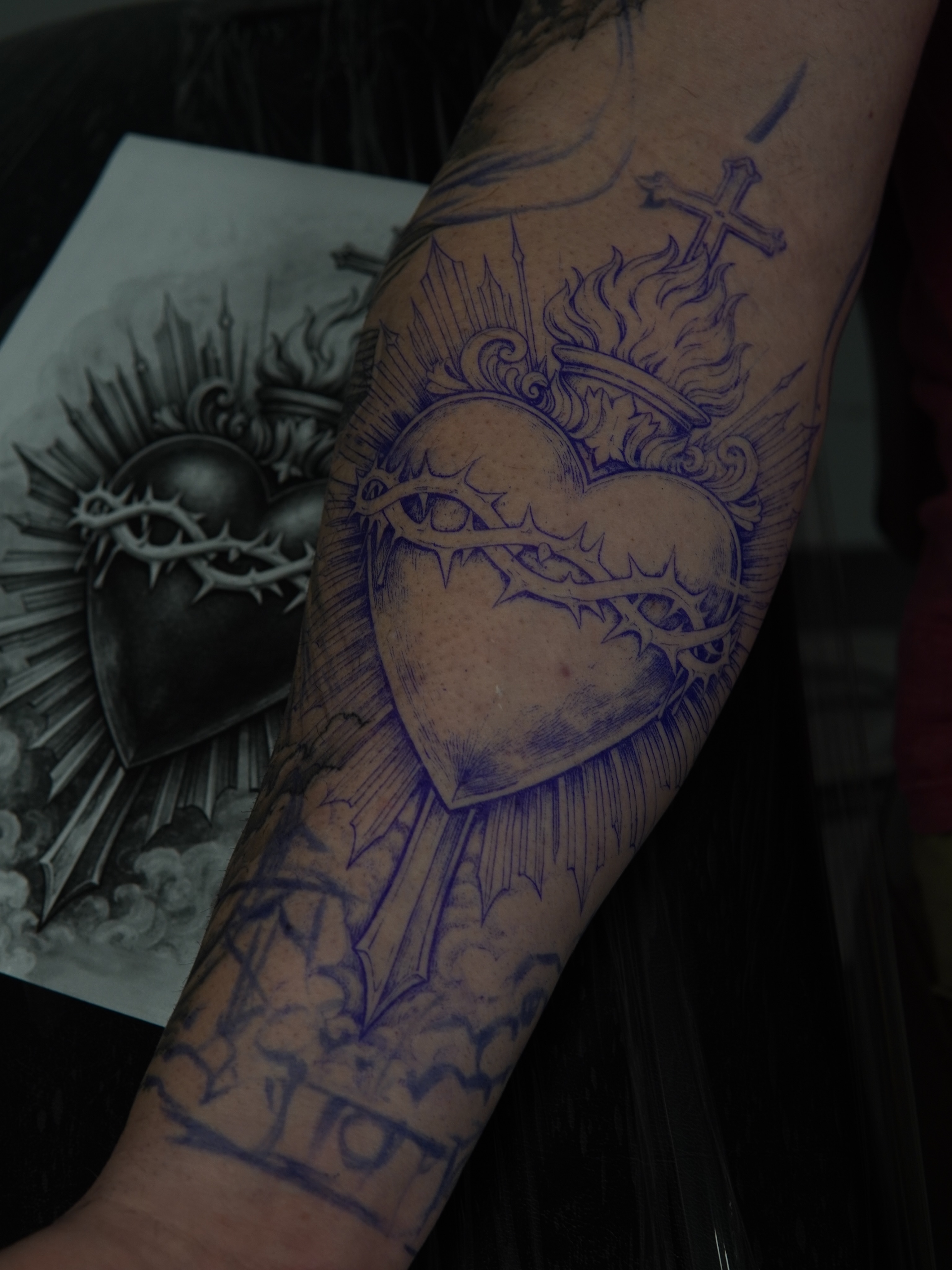 Tattoo by @tattooforero — black_and_grey