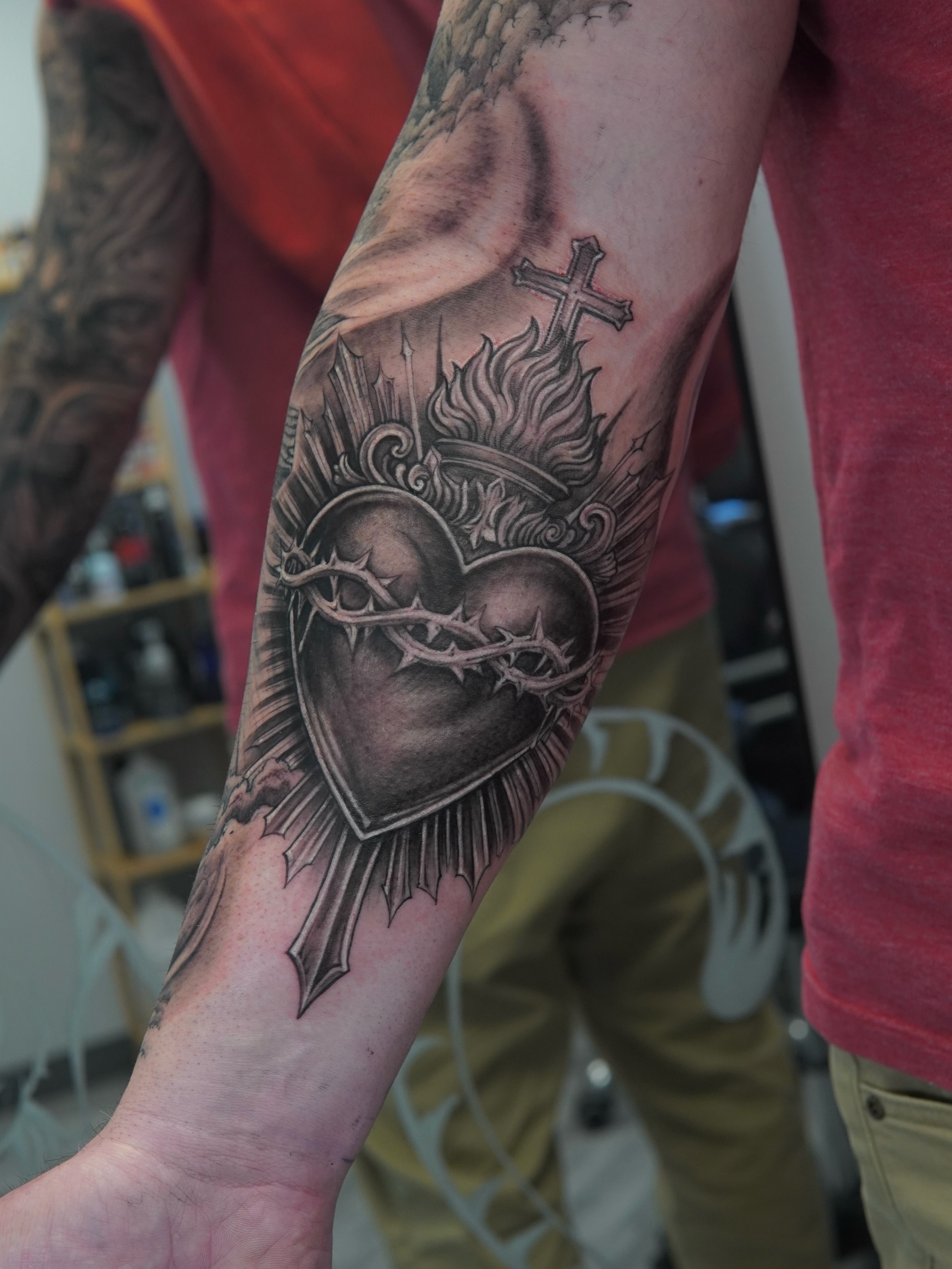 Tattoo by @tattooforero — black_and_grey, realism