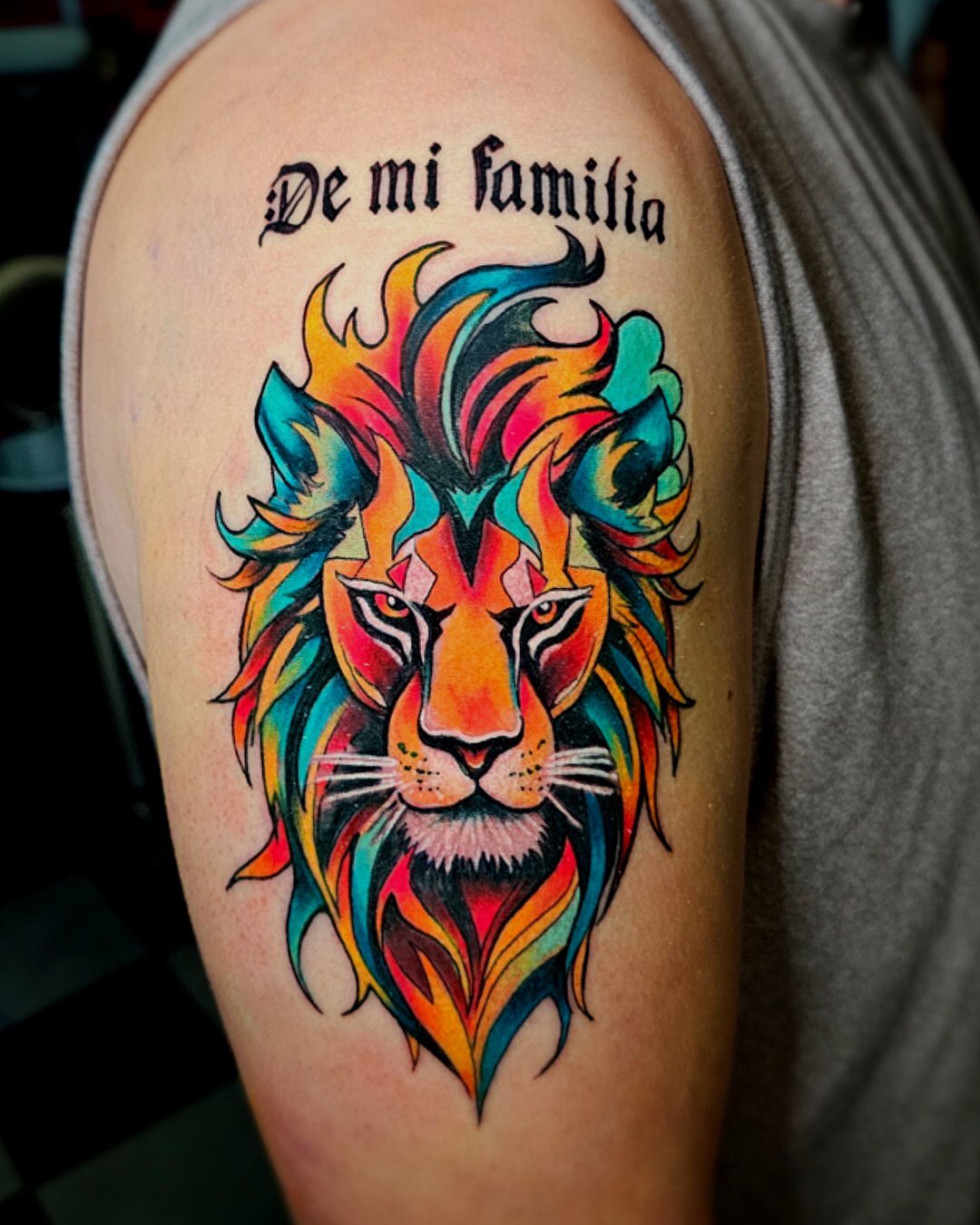 Tattoo by @whatthehecker88 — new_school