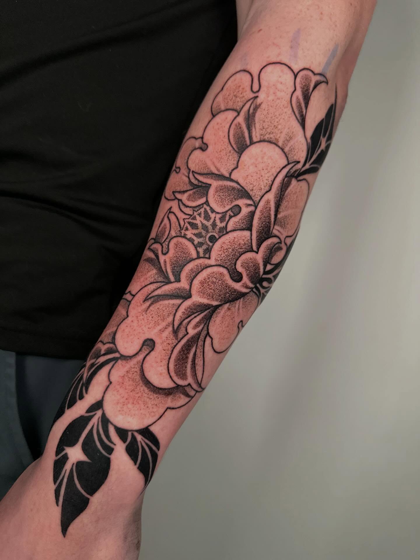 Tattoo by @willdotattoos — dotwork