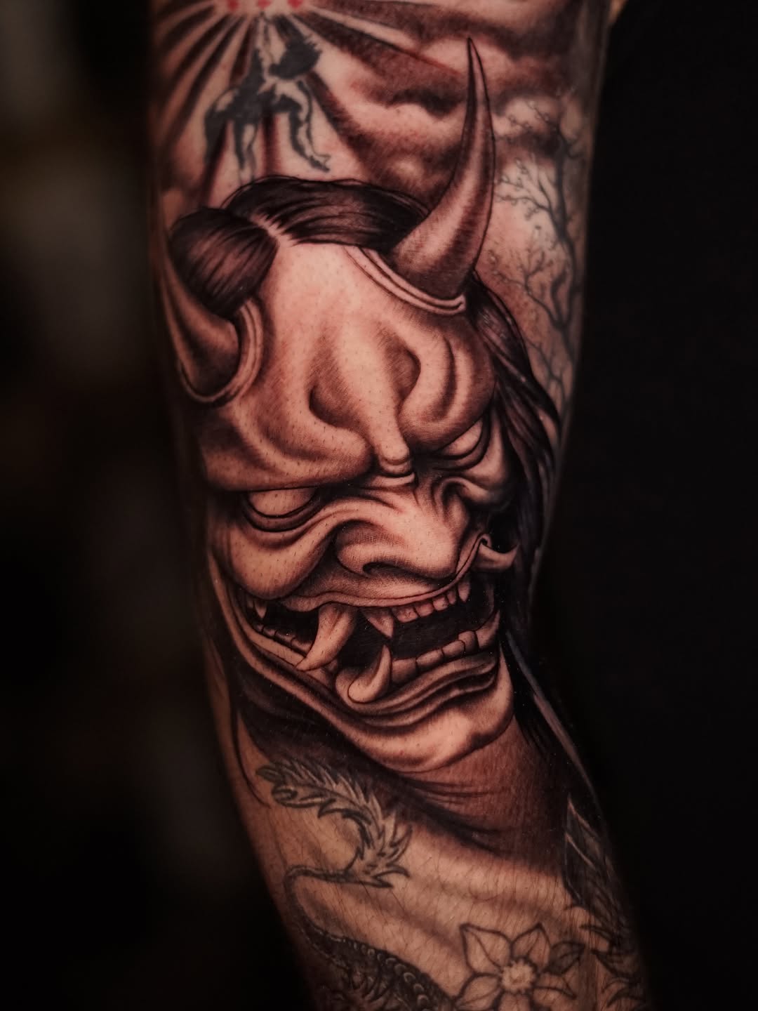 Tattoo by @chrisraymyerstats — japanese_irezumi, realism