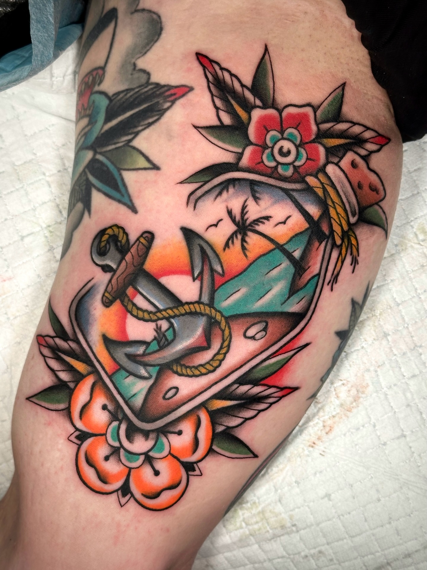 Tattoo by @tattookek โ american_traditional