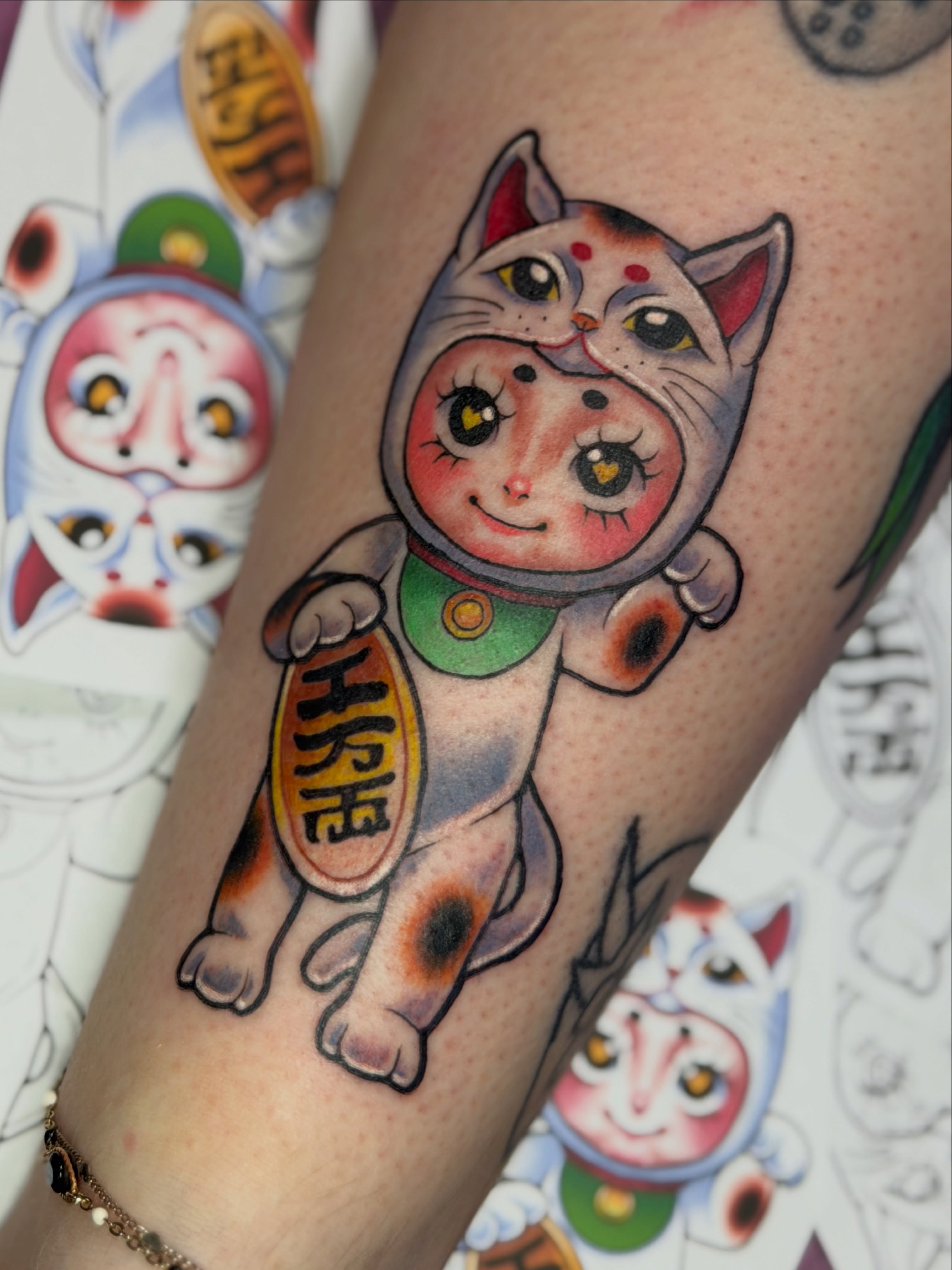 Tattoo by @tattygnatty — dotwork